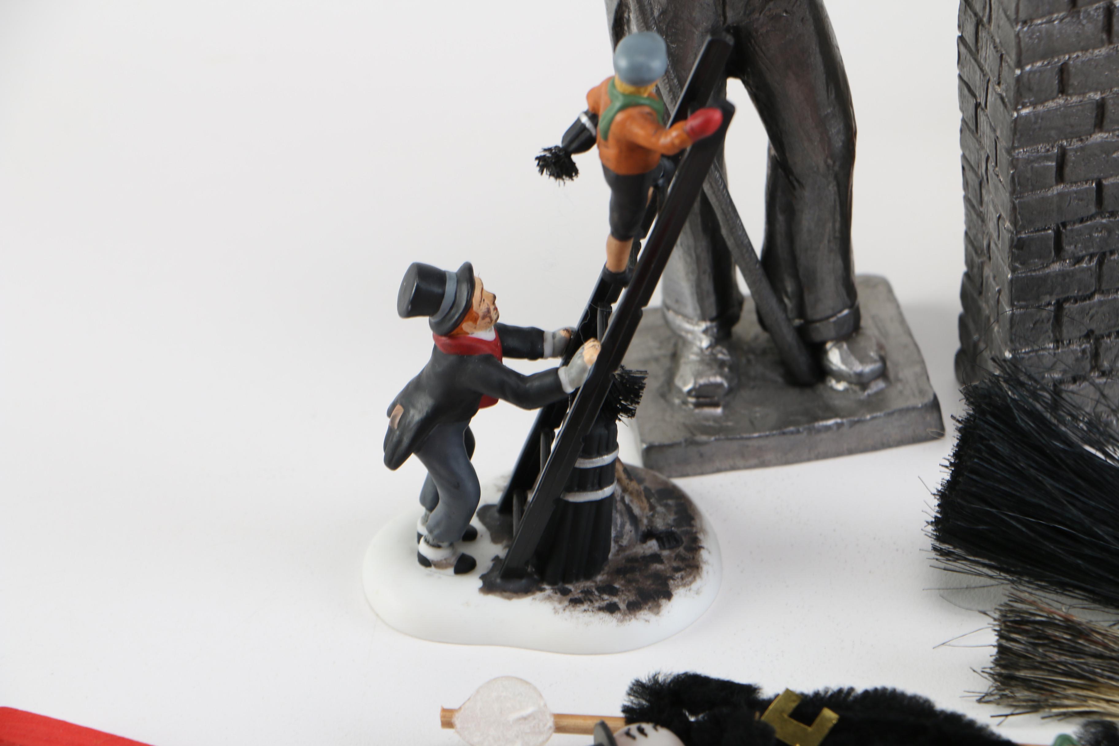 Collection of Chimney Sweep Figurines