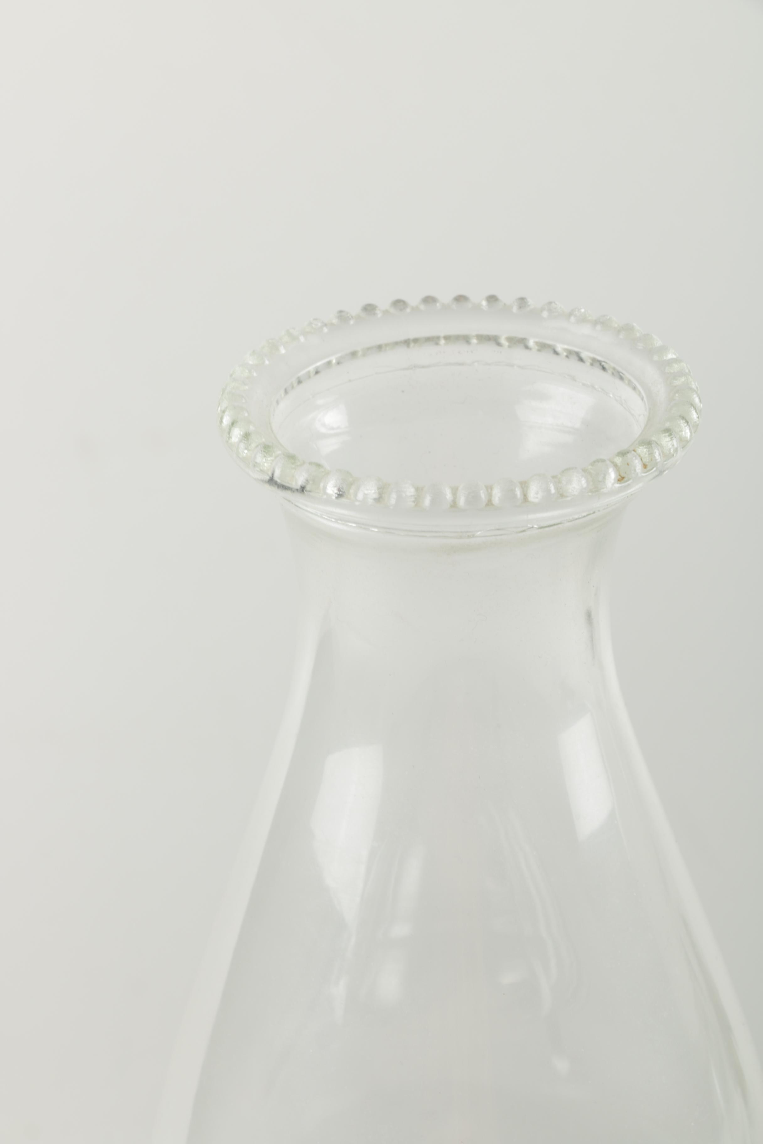 Glass Hurricane lamps