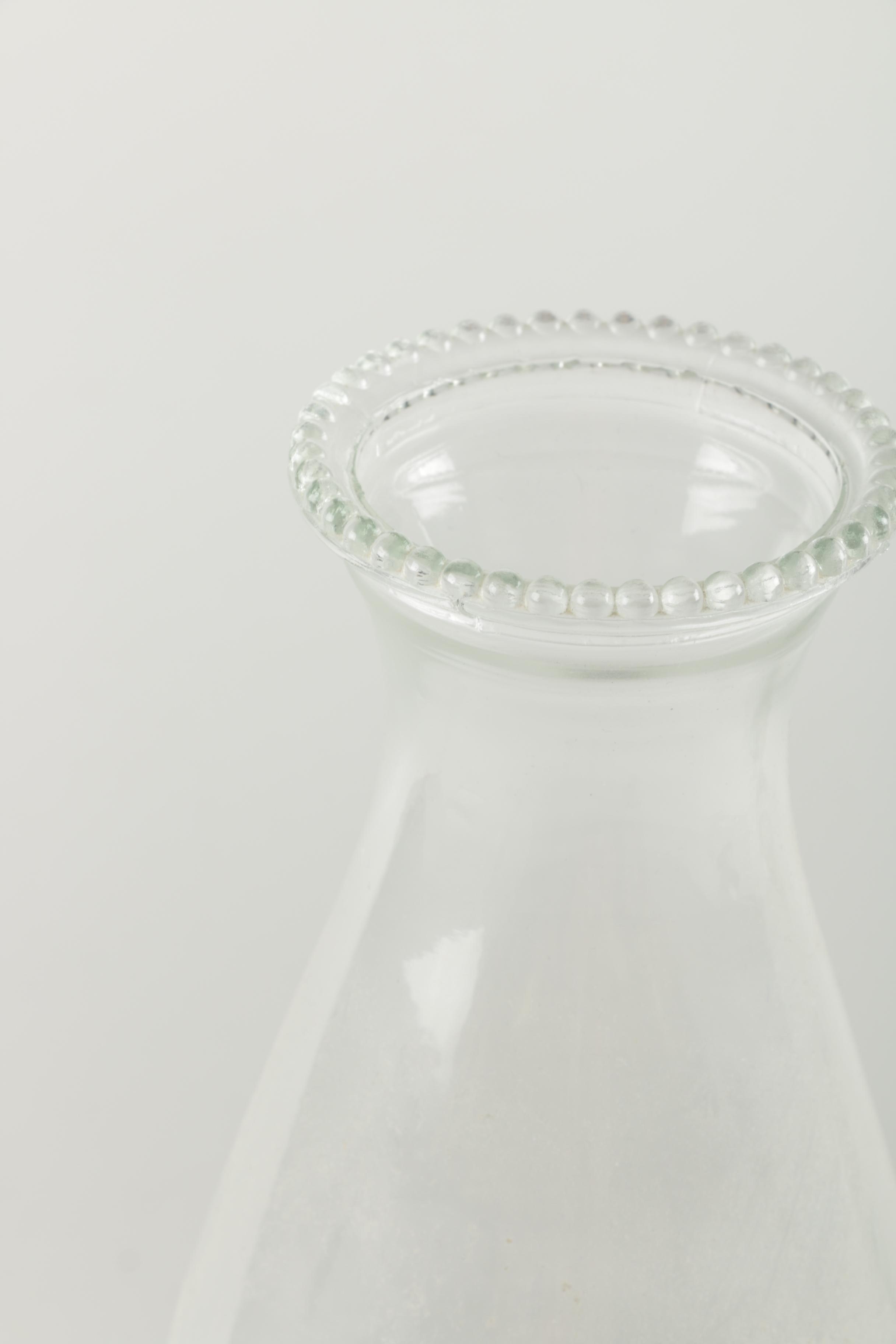 Glass Hurricane lamps