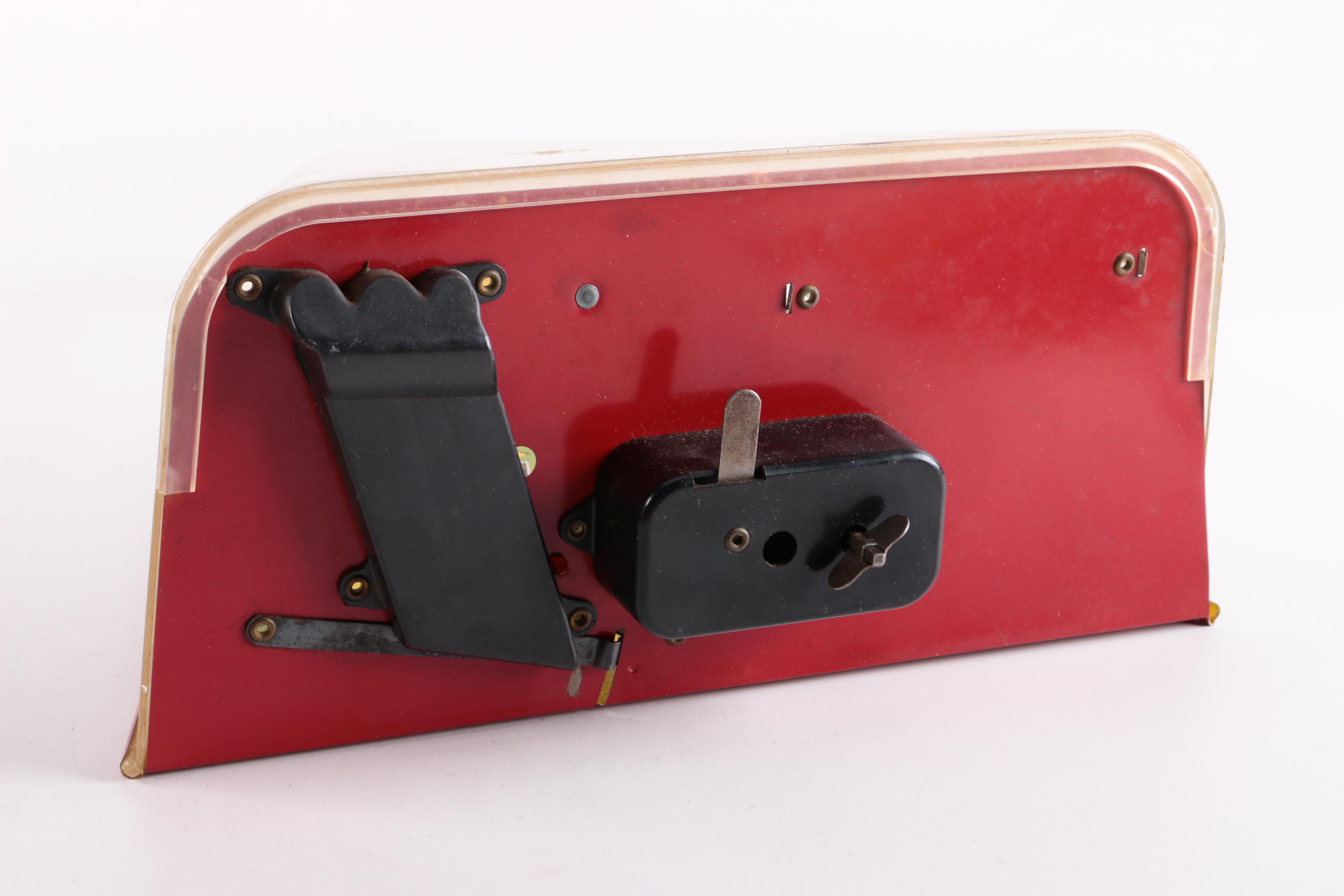 Arcade Shooting Gallery with Toy Cap Gun