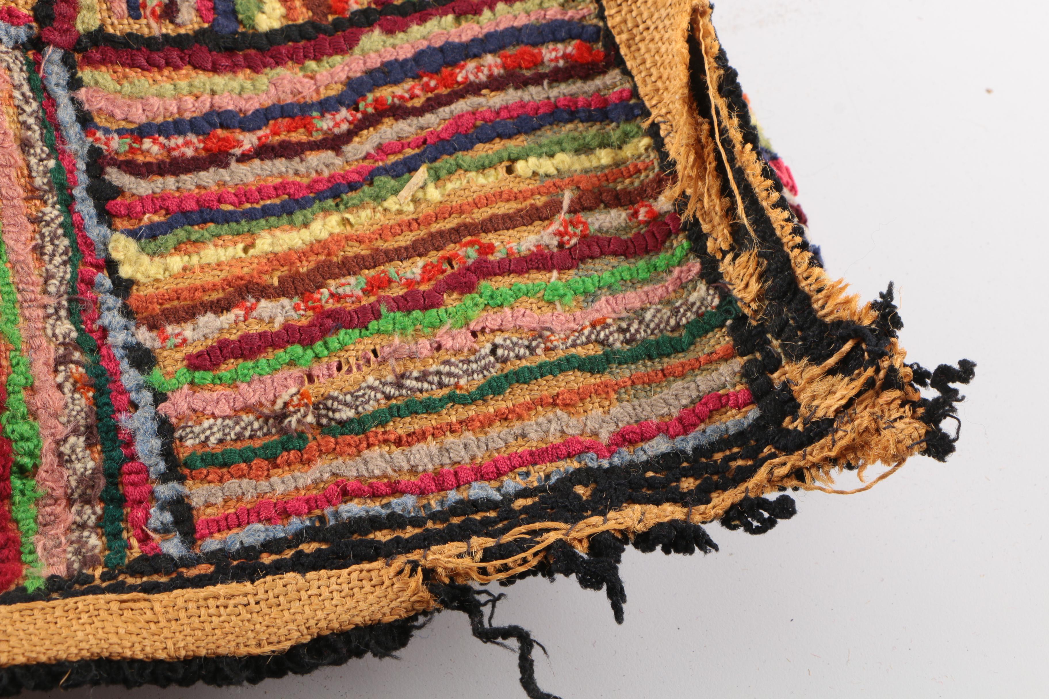 Vintage Hand Hooked Accent Rugs