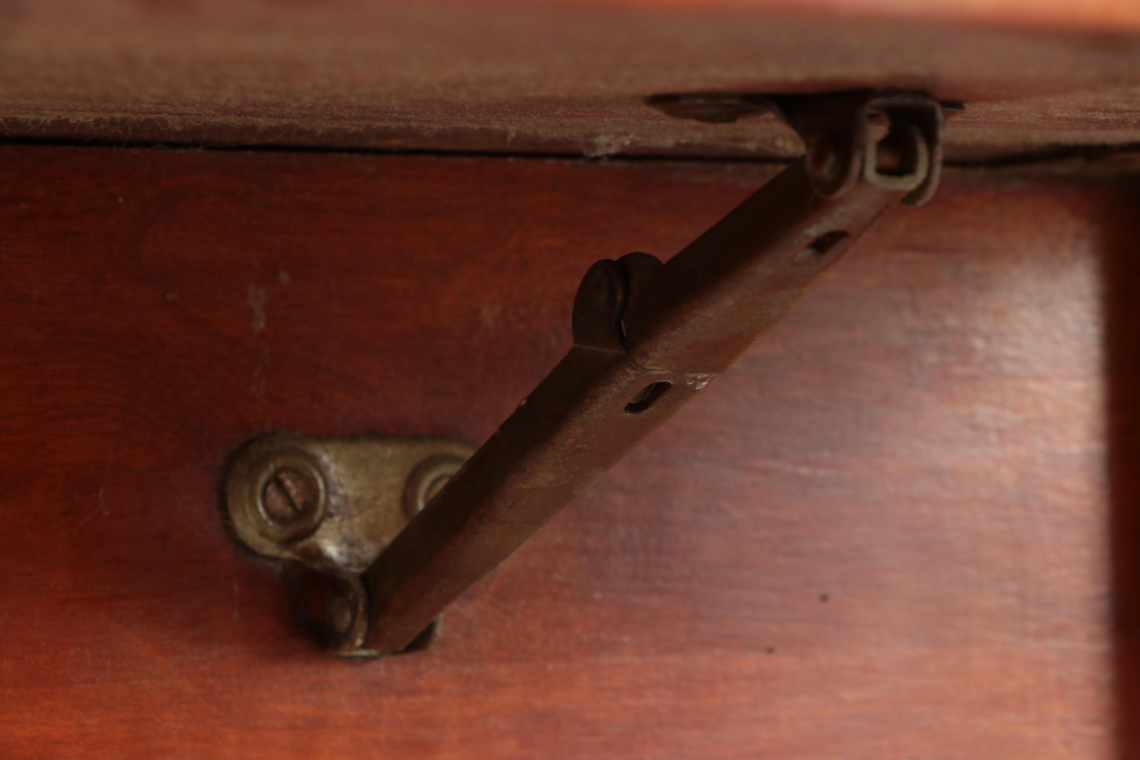 Vintage Drop Leaf Cherry Side Table