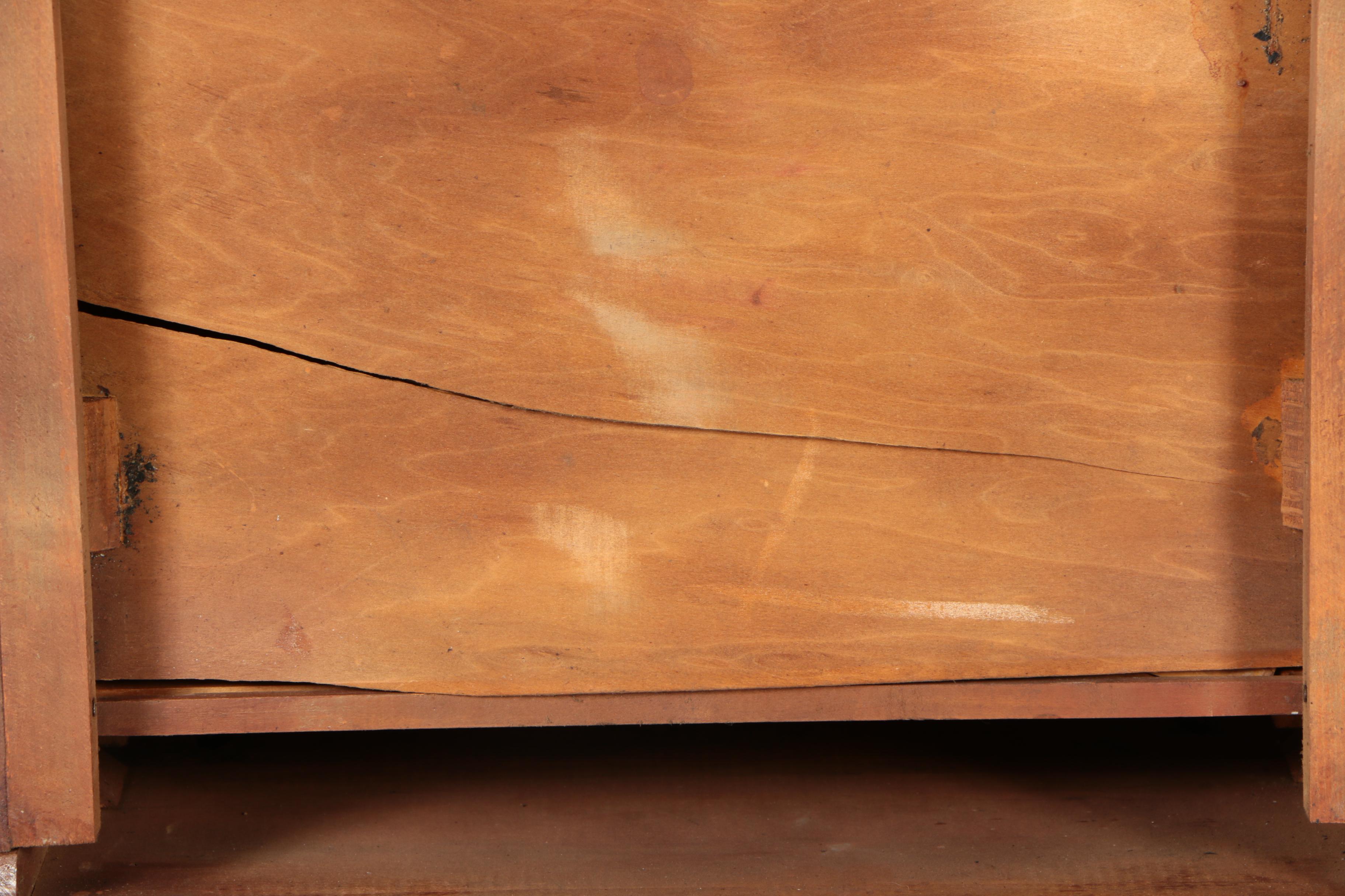 Vintage Drop Leaf Cherry Side Table