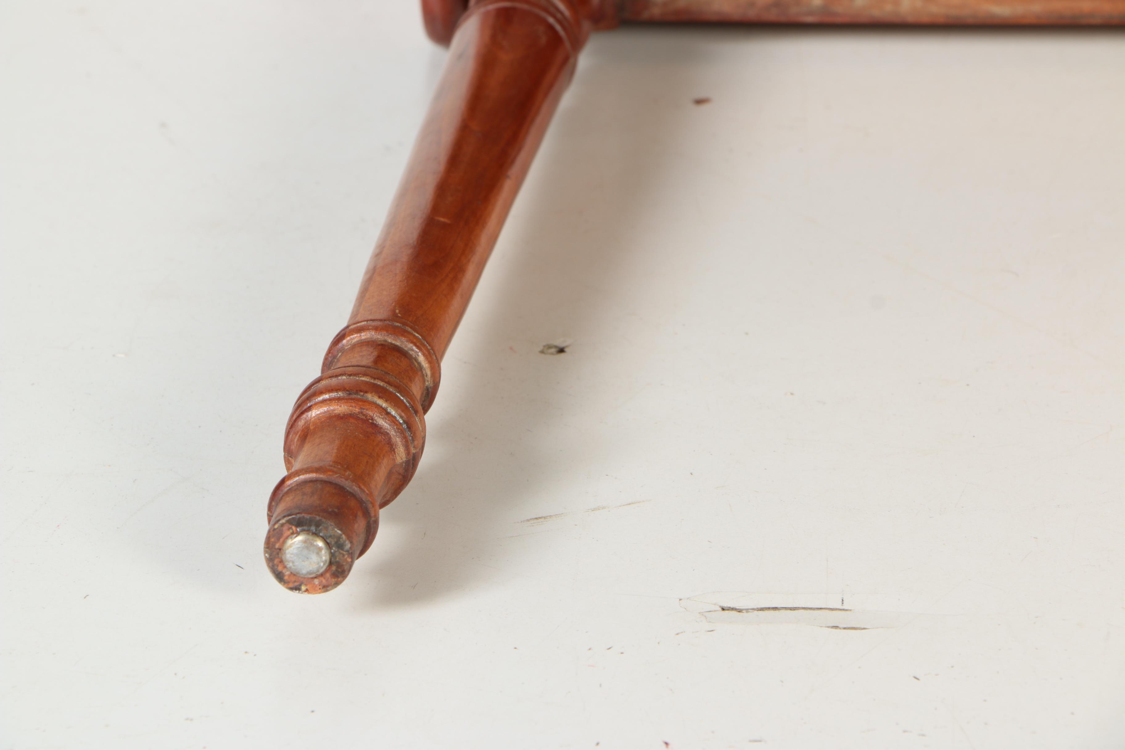 Vintage Drop Leaf Cherry Side Table