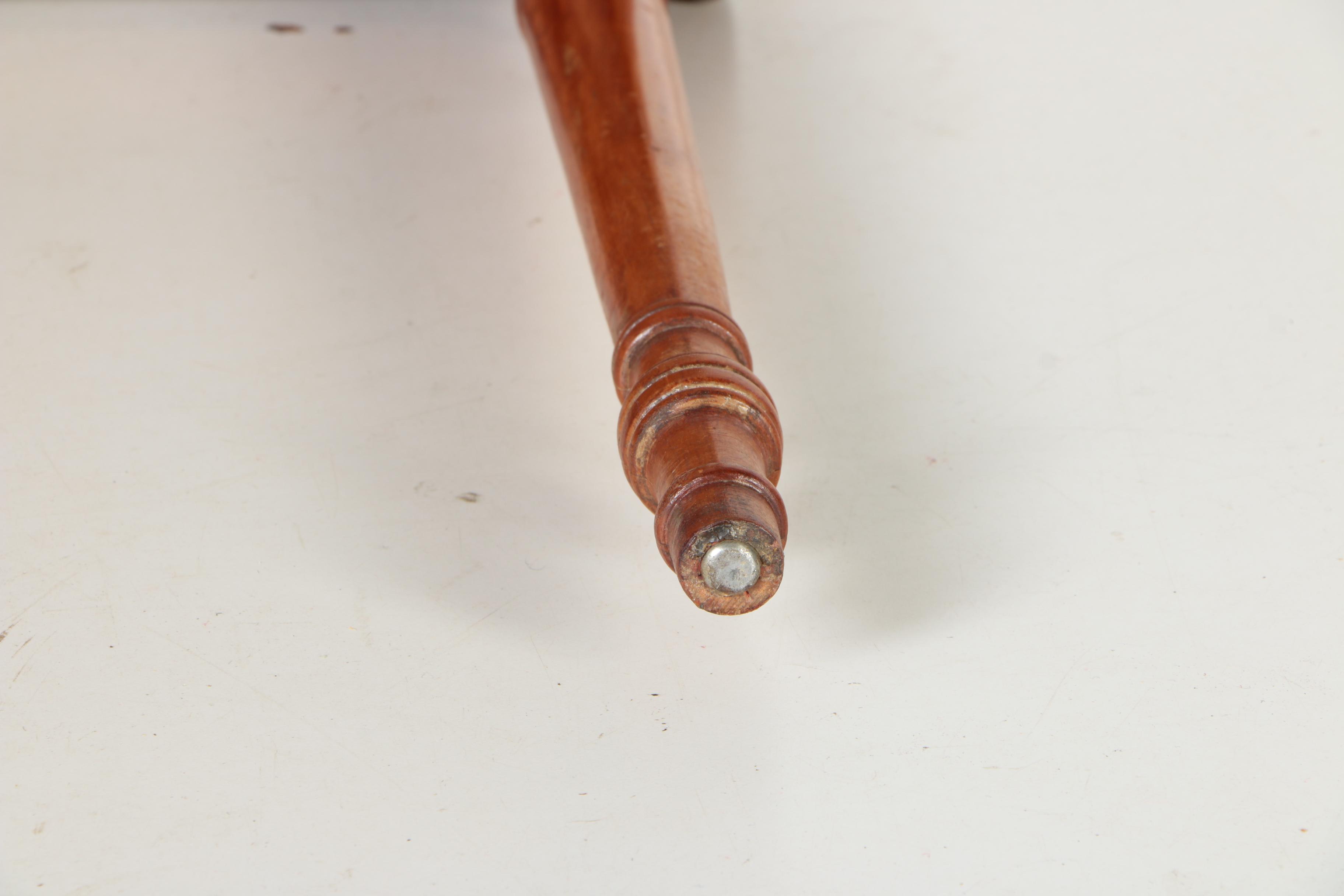 Vintage Drop Leaf Cherry Side Table