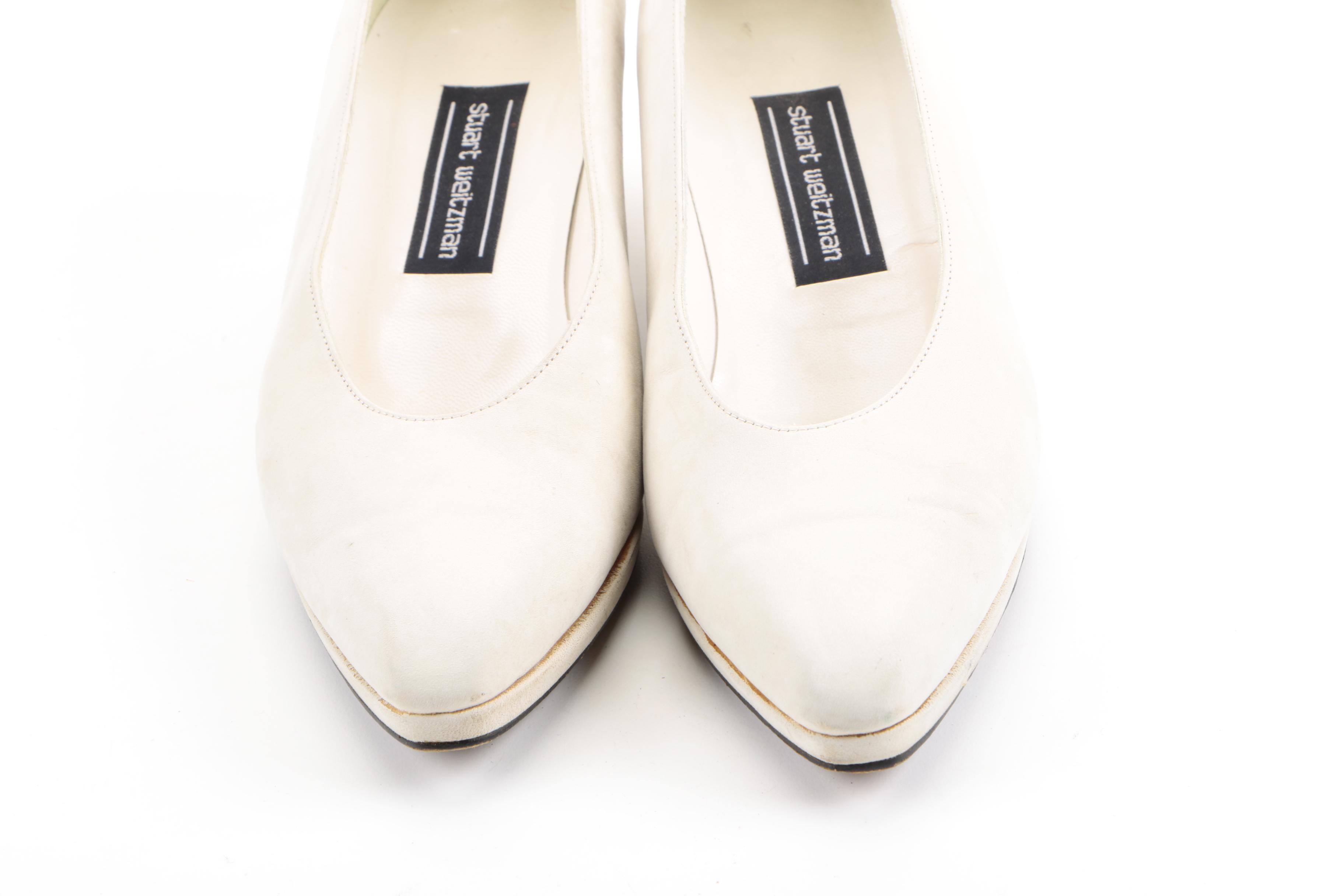 Women's Nubuck Leather Heels Including Stuart Weitzman