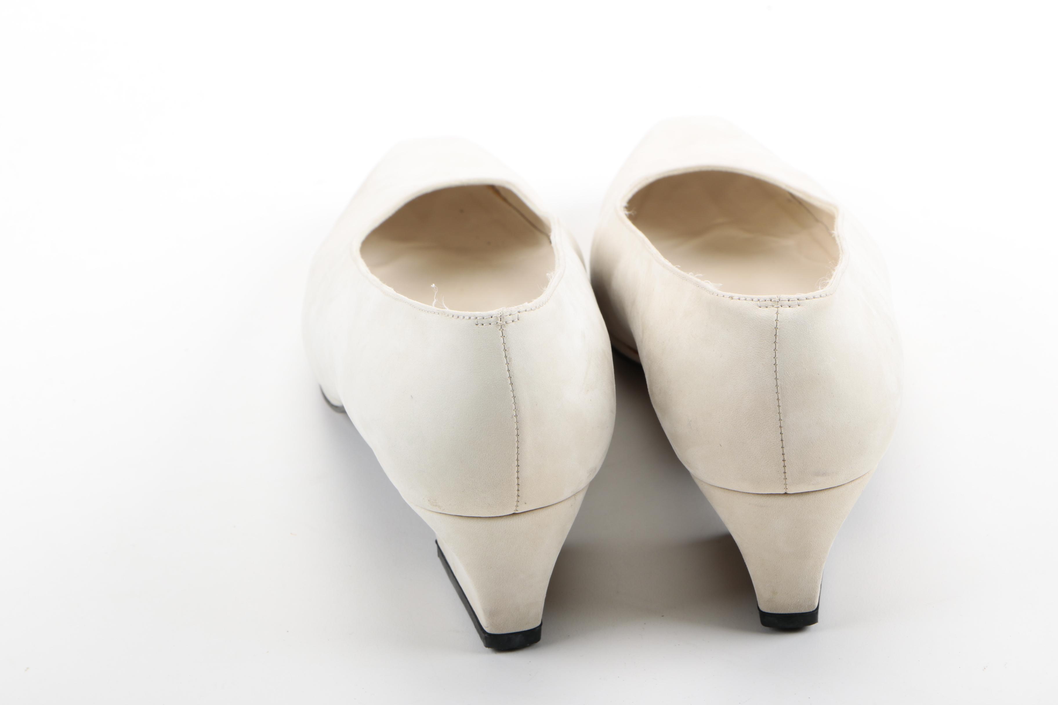 Women's Nubuck Leather Heels Including Stuart Weitzman