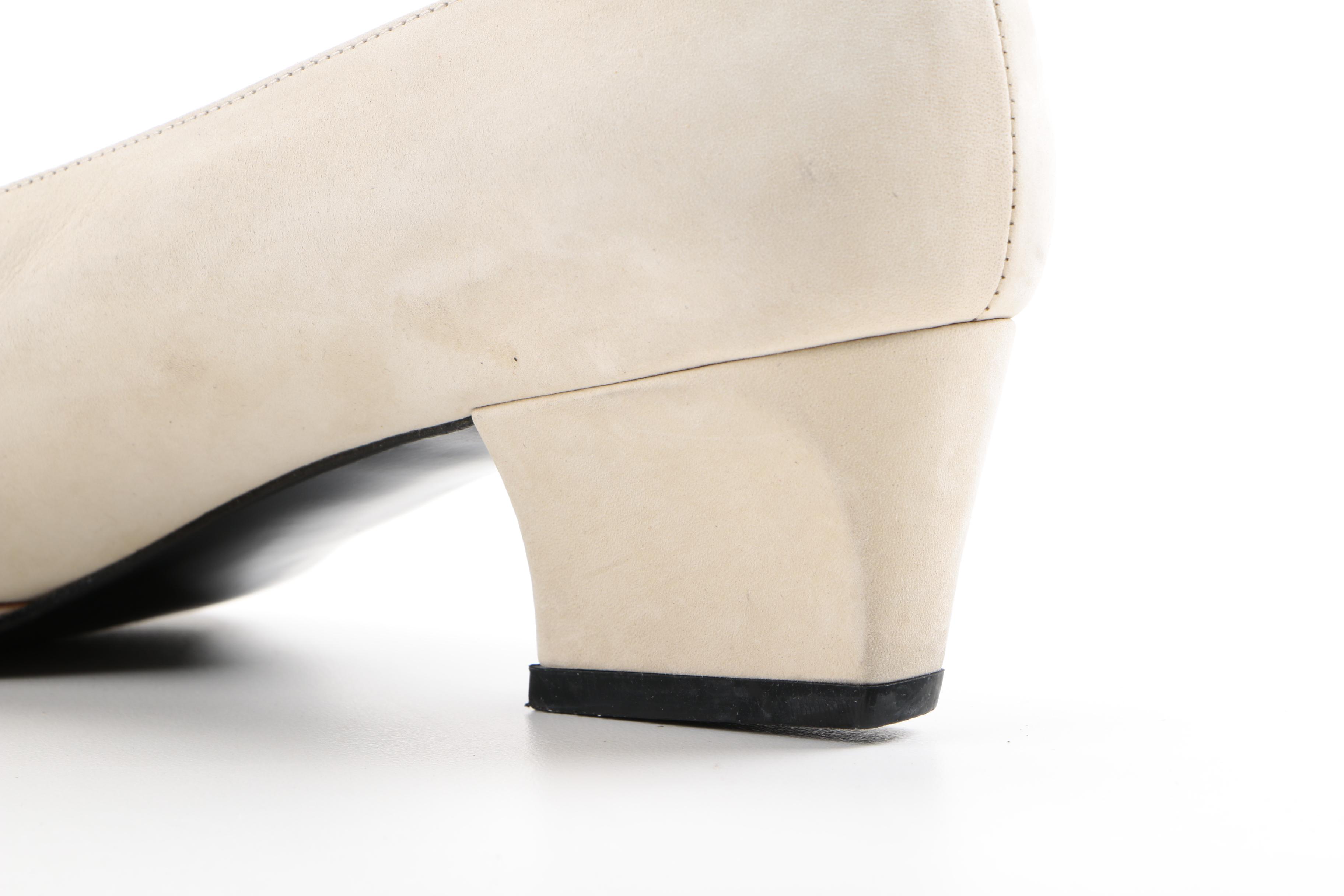 Women's Nubuck Leather Heels Including Stuart Weitzman