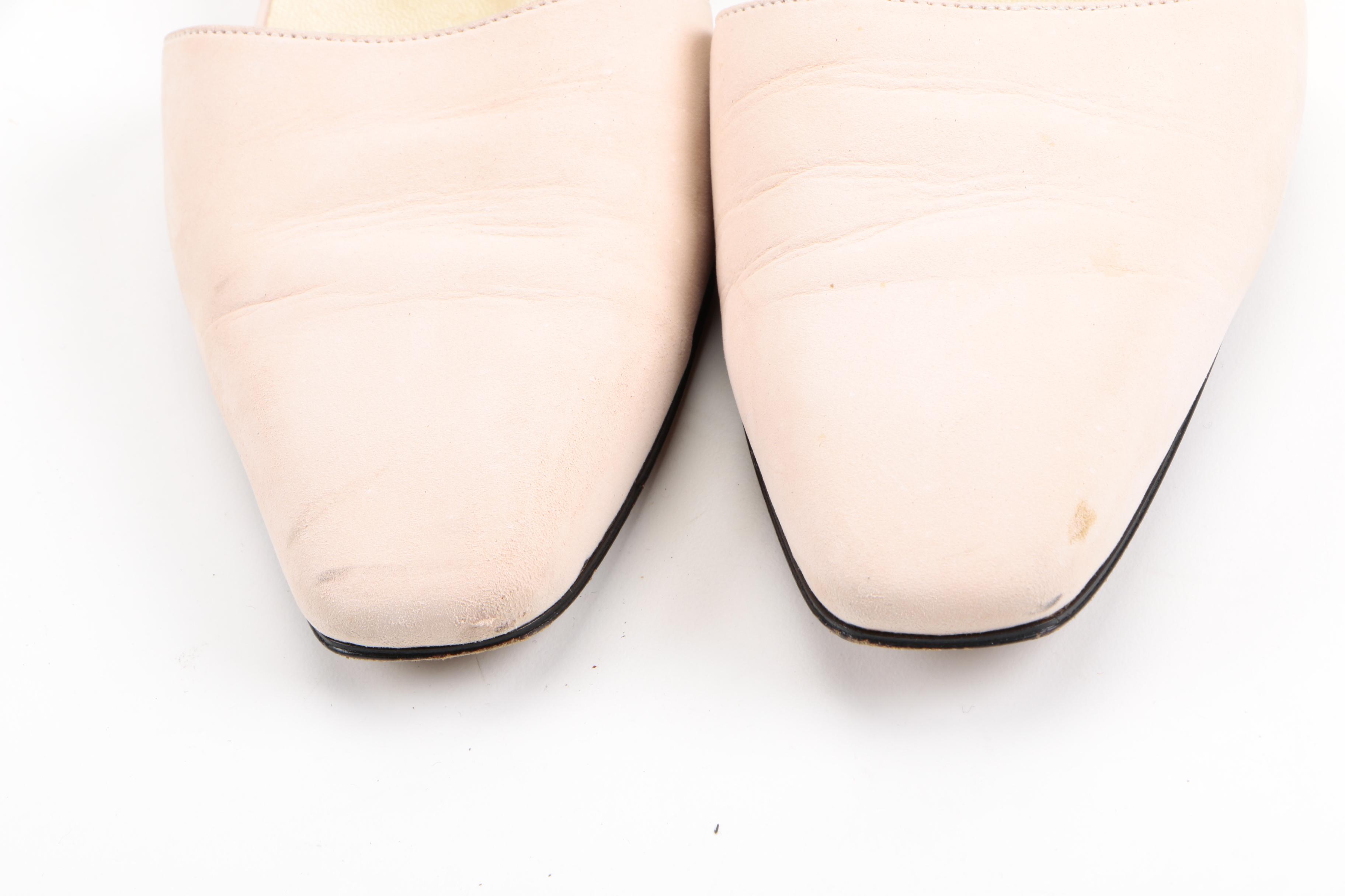 Women's Nubuck Leather Heels Including Stuart Weitzman