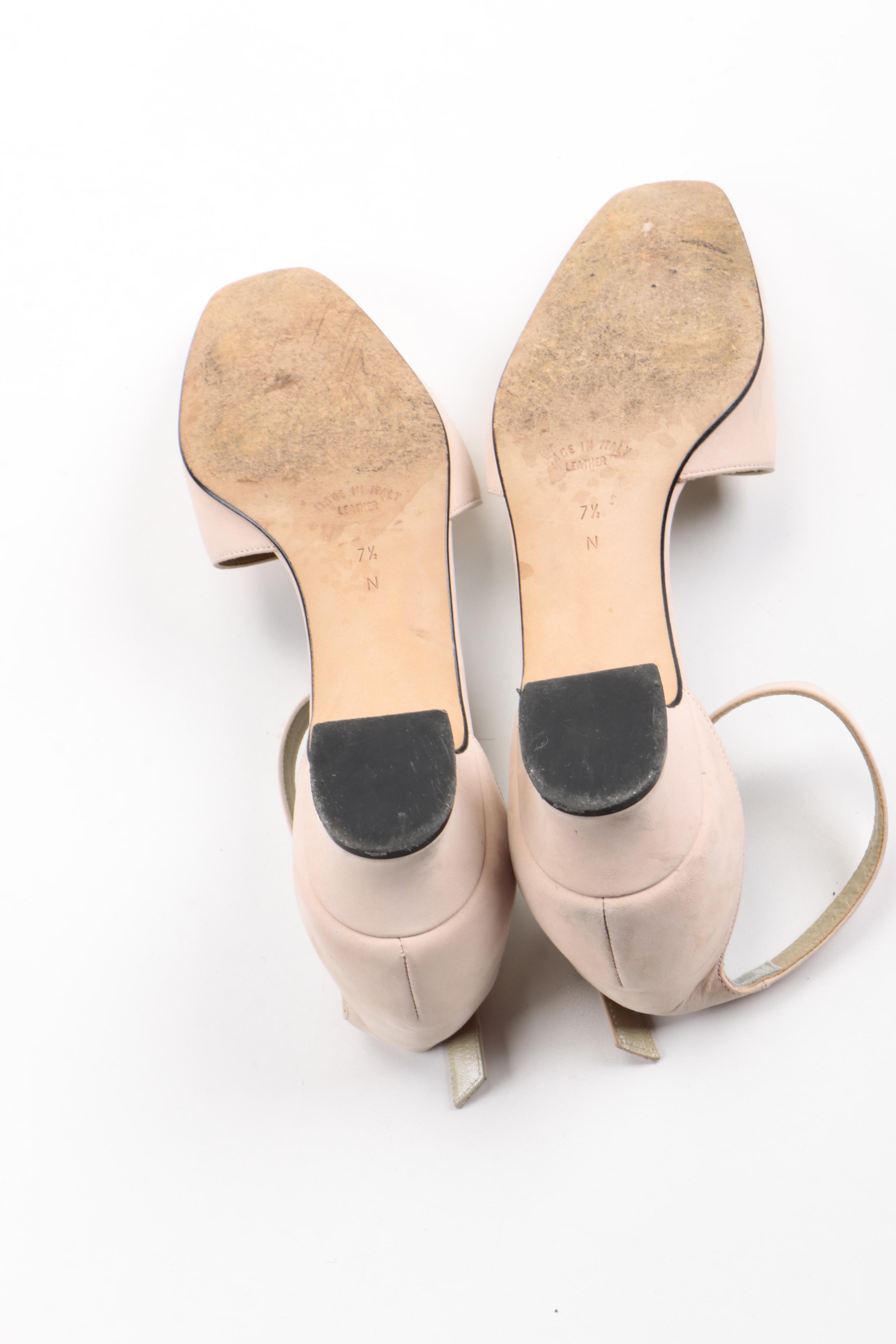 Women's Nubuck Leather Heels Including Stuart Weitzman