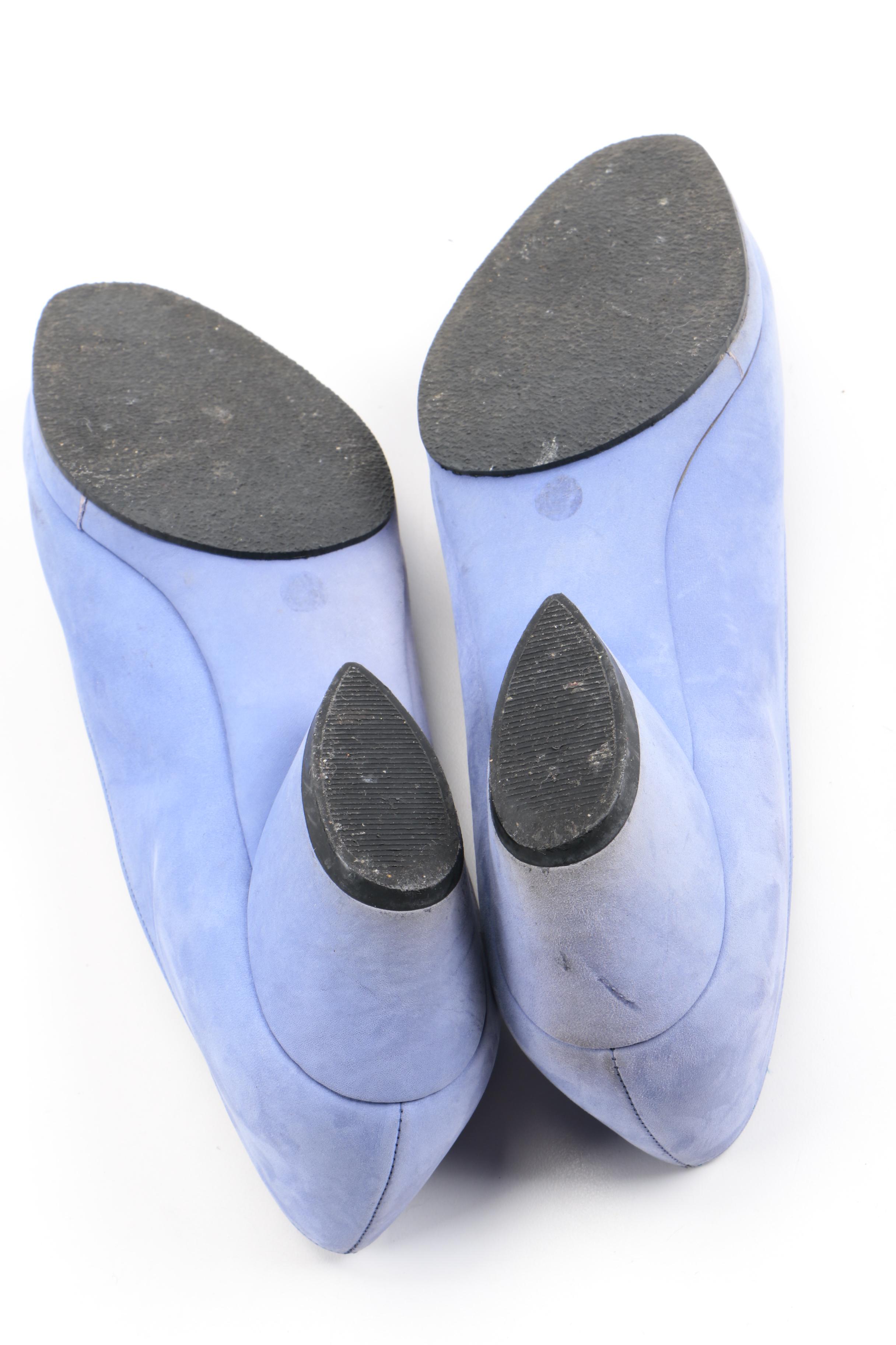 Women's Nubuck Leather Heels Including Stuart Weitzman