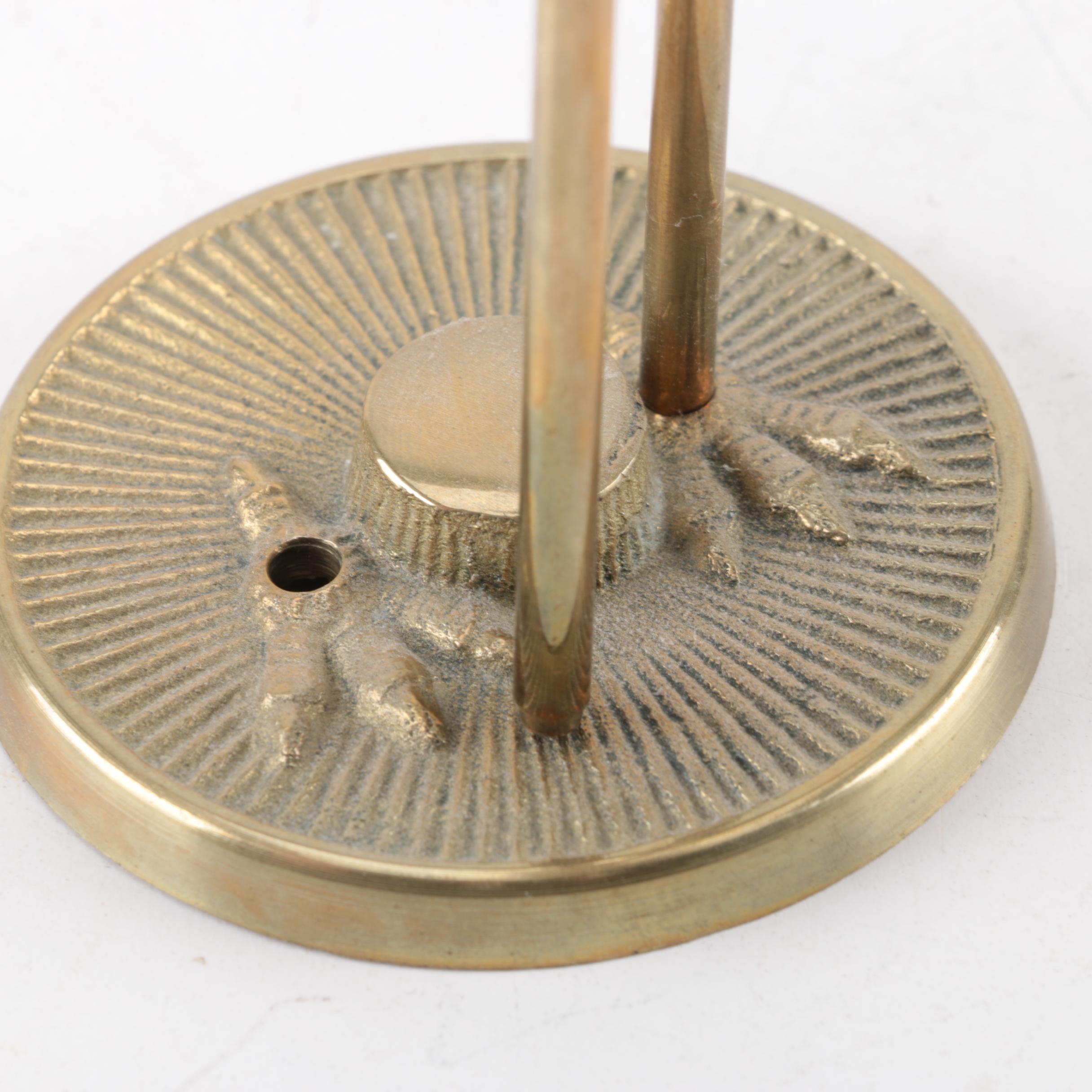 Leonard Solid Brass Crane Figurines