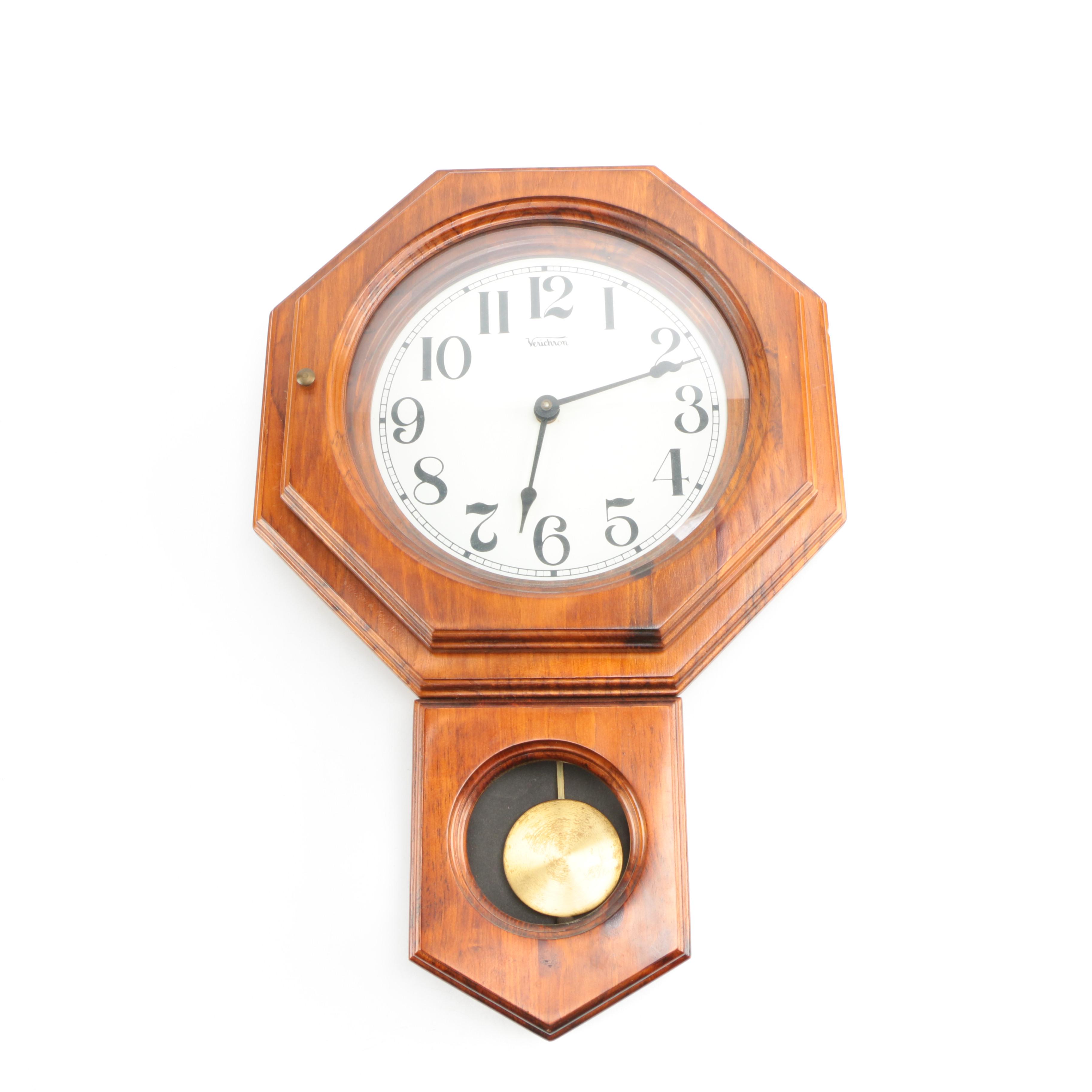 Verichron Wooden Wall Clock