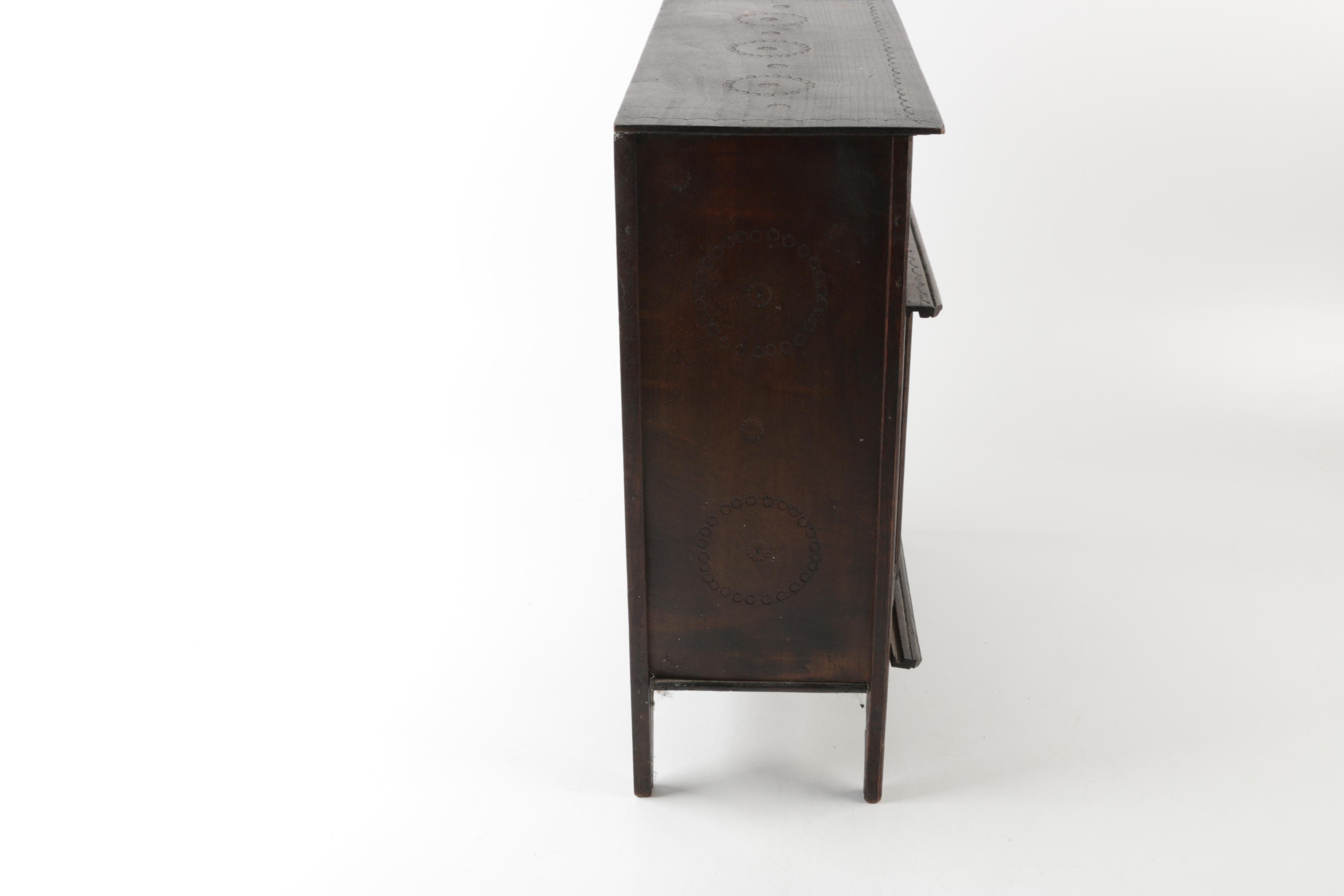 Vintage Metal Magazine Rack and Storage Units