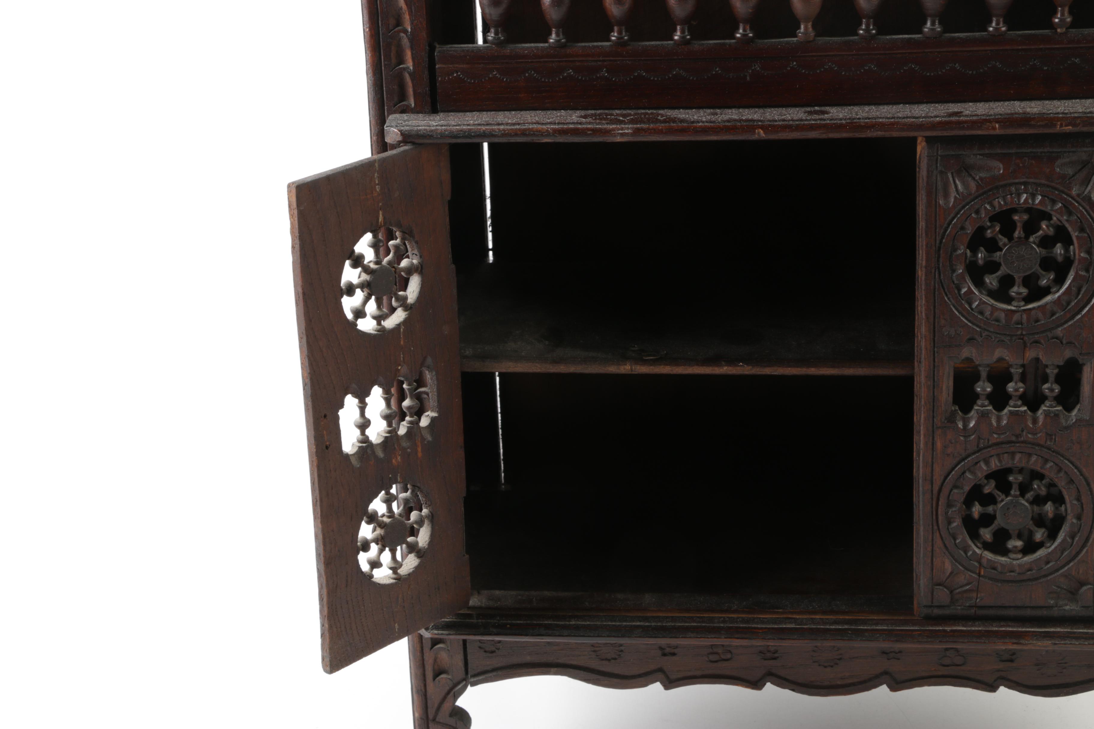 Vintage Metal Magazine Rack and Storage Units