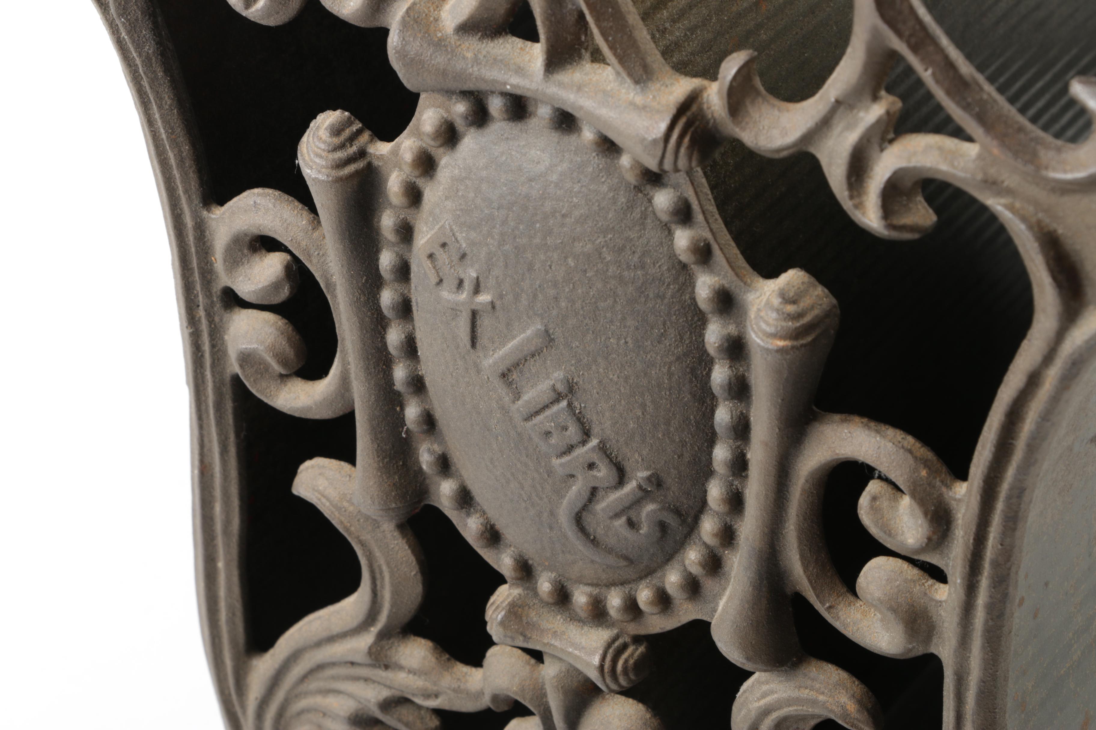 Vintage Metal Magazine Rack and Storage Units