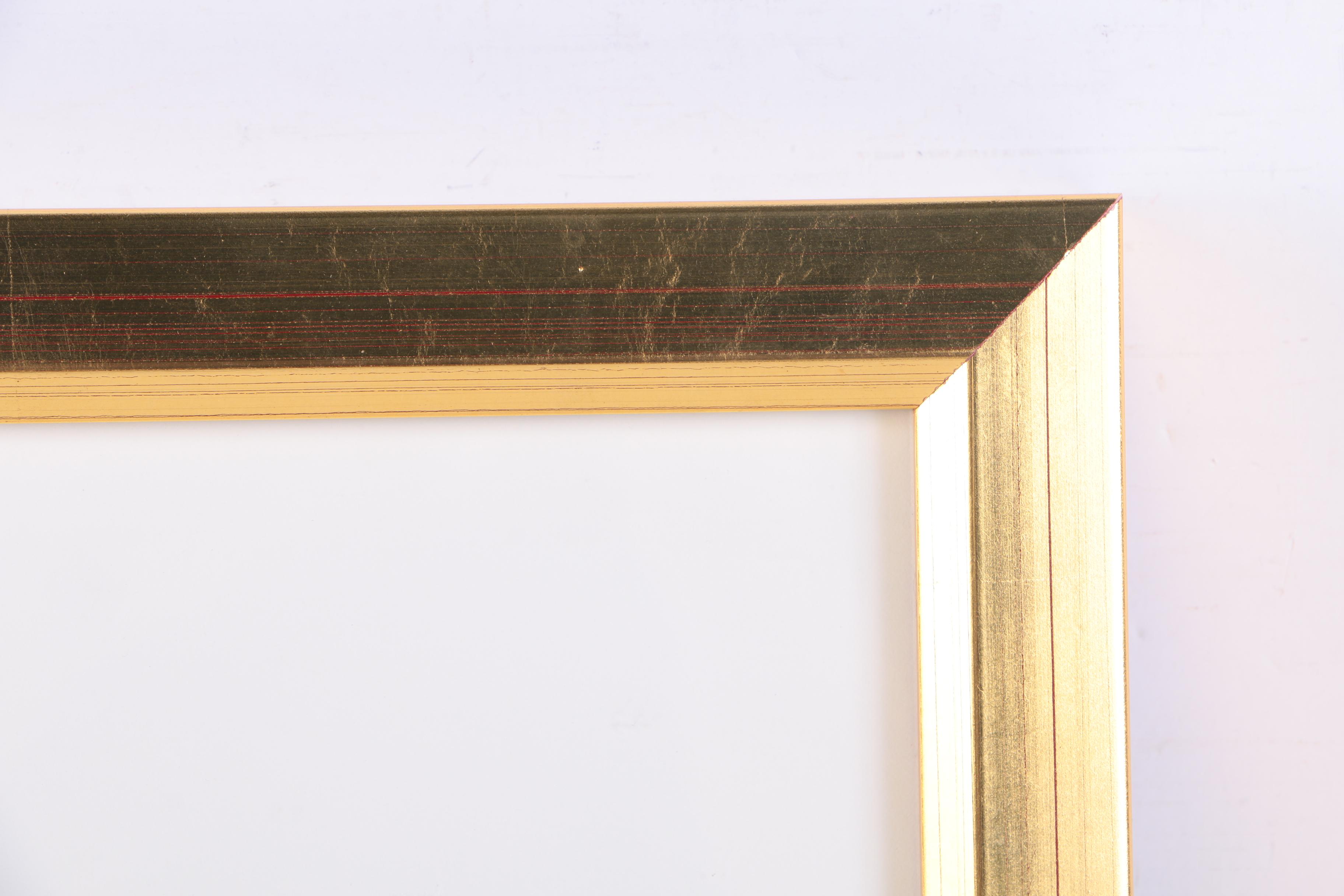 Helen Gwinn Watercolor Painting with Collage on Paperboard of Mountain Landscape