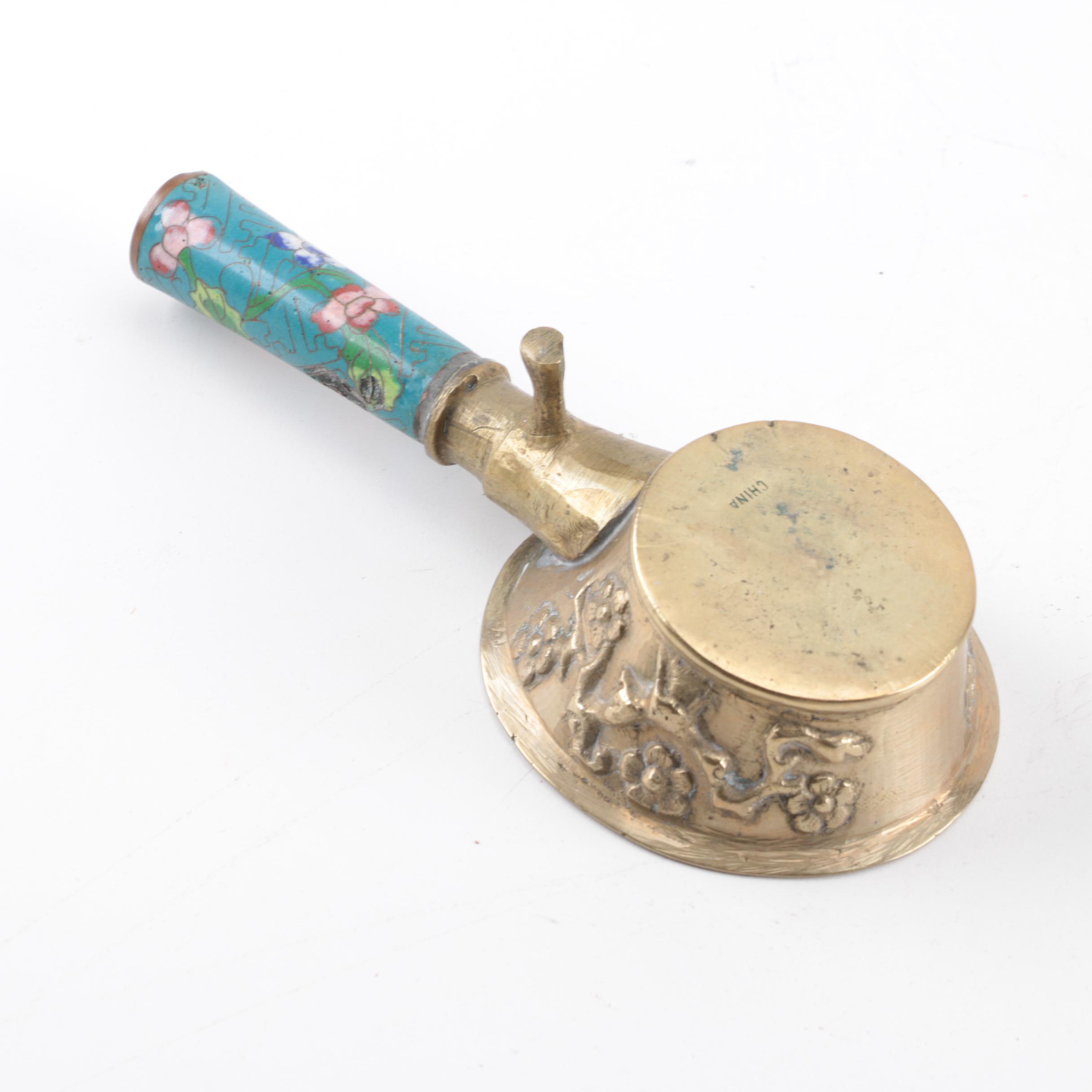 East Asian Wood, Brass and Ceramic Dishes and Decor