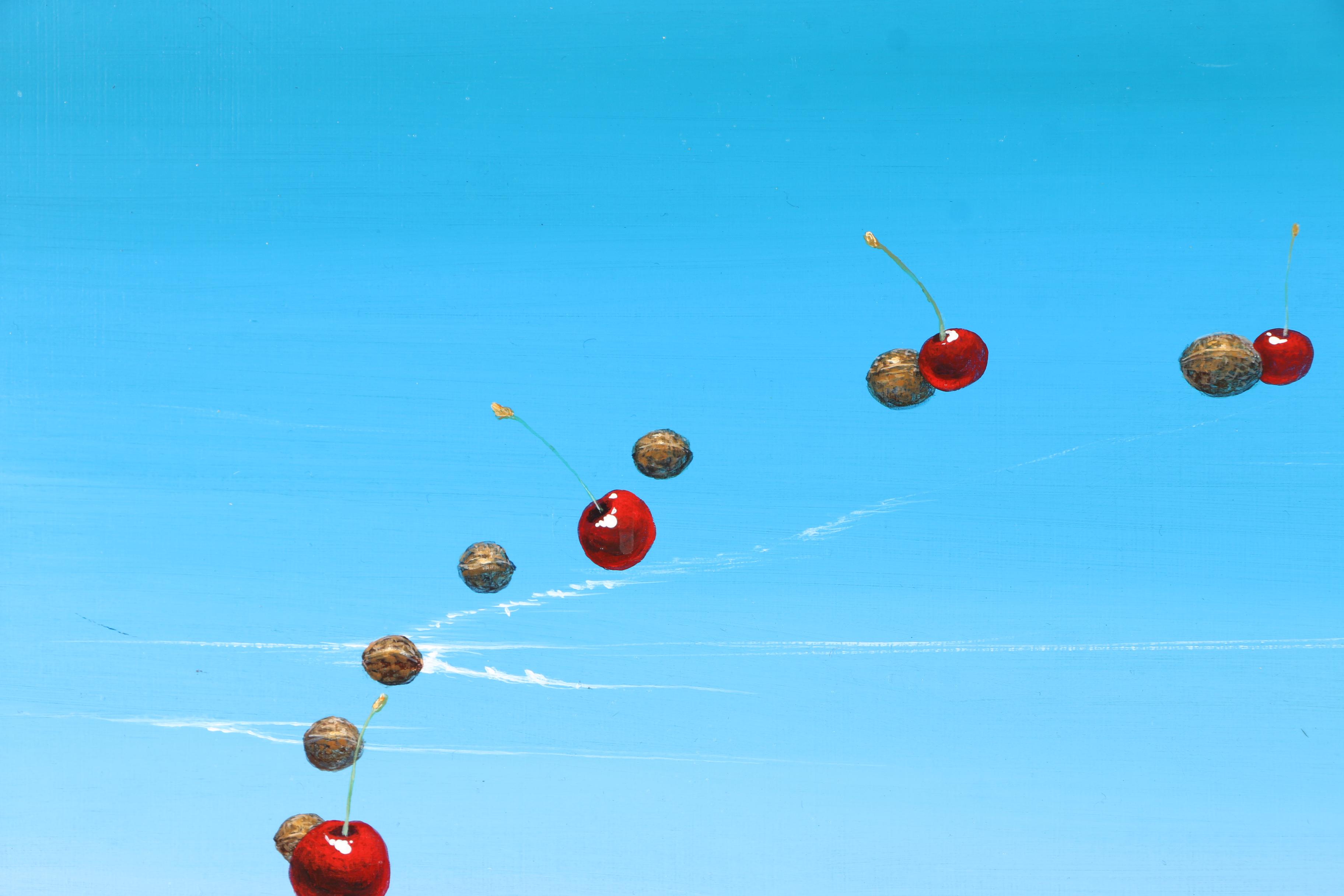 Ricardo Carabajal Moss Oil Painting "From Cherries to Walnuts"