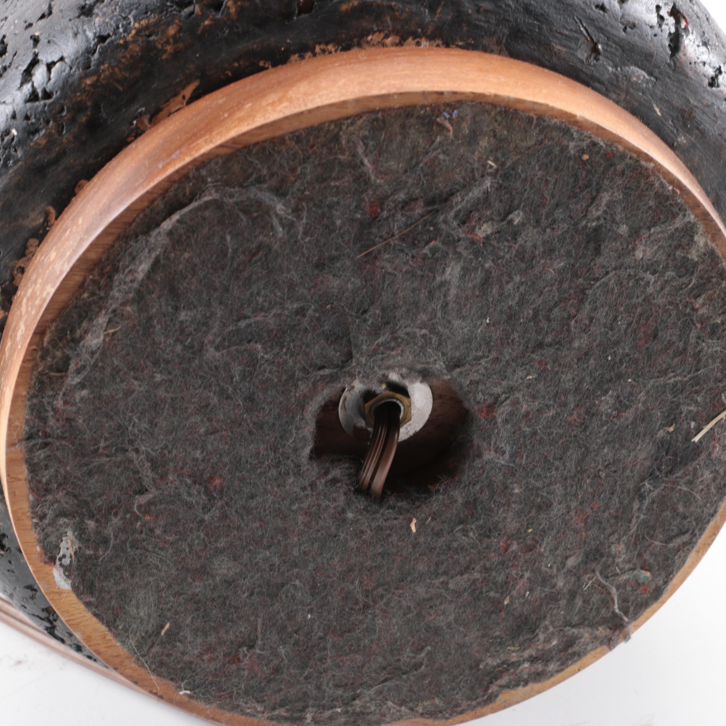 Ceramic and Metal Table Lamp