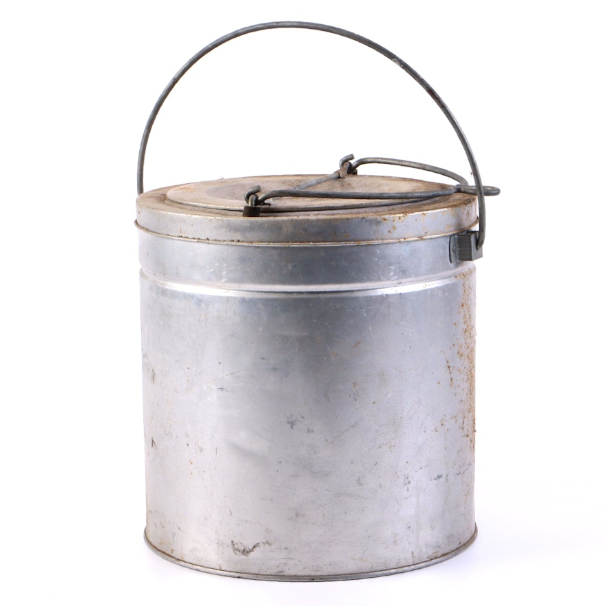 Metal Bait Bucket