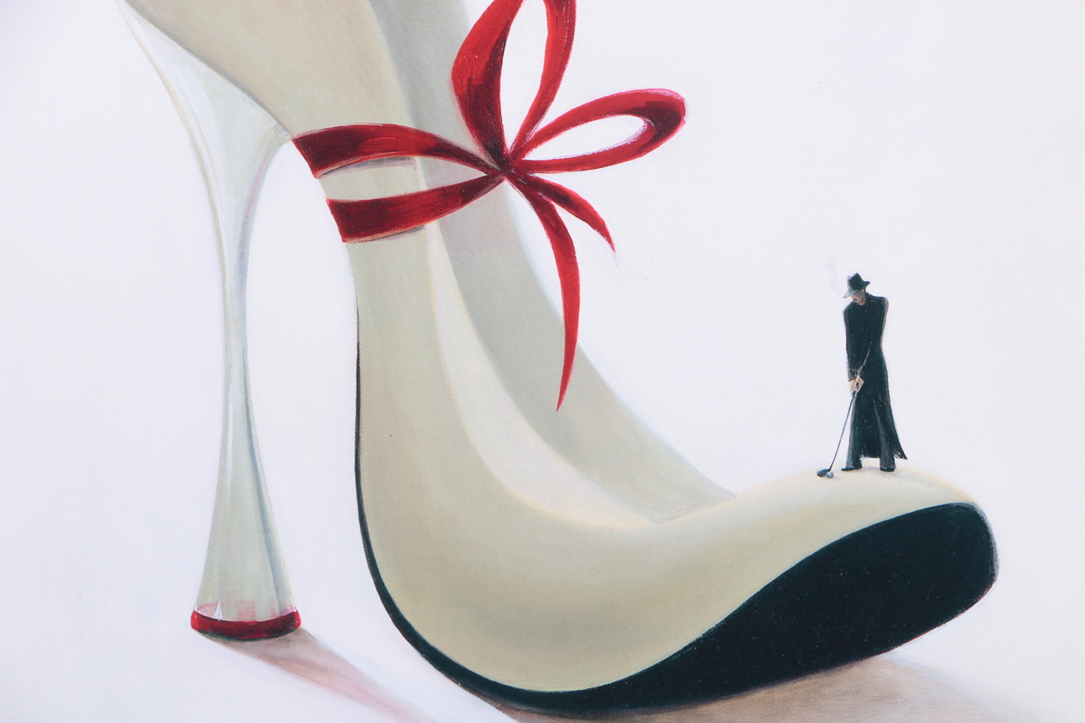 Offset Lithograph on Paper After Inna Panasenko's "High Heels - Romance"