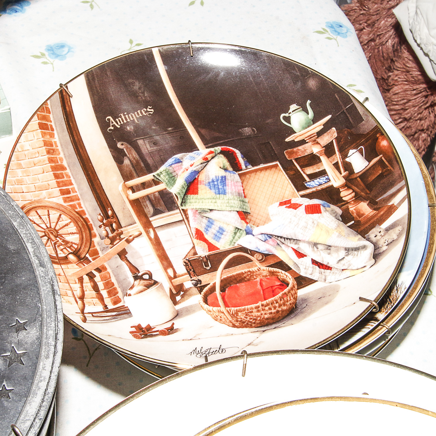 Grouping of Tableware and Collector's Plates