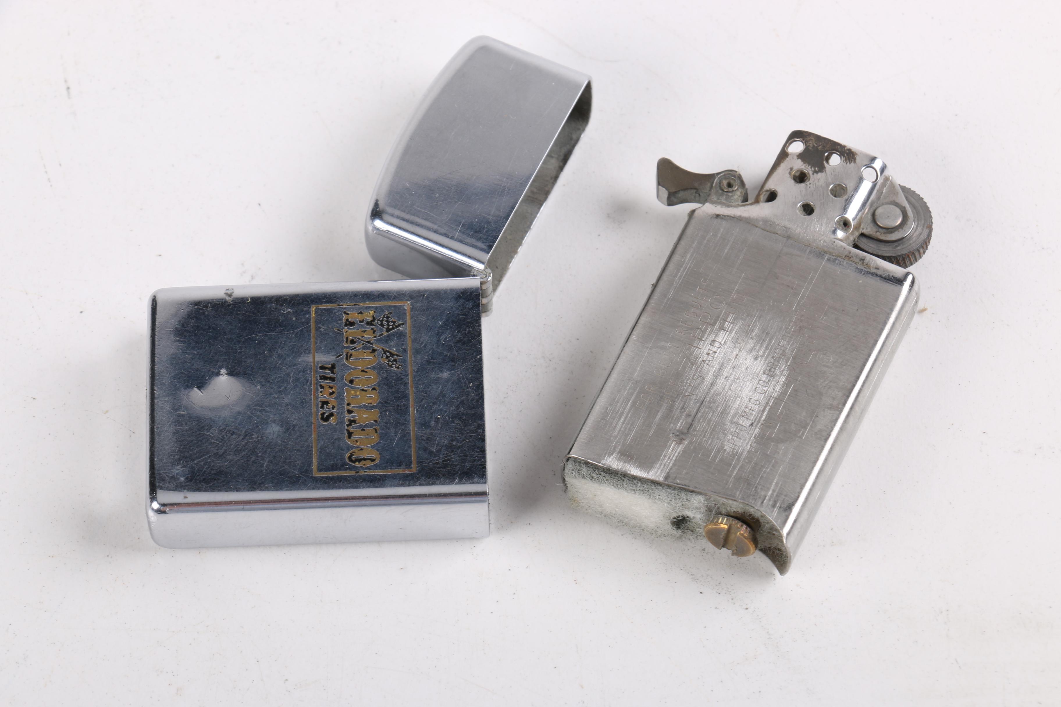 El Dorado Tire Themed Knives, Lighters and Other Memorabilia