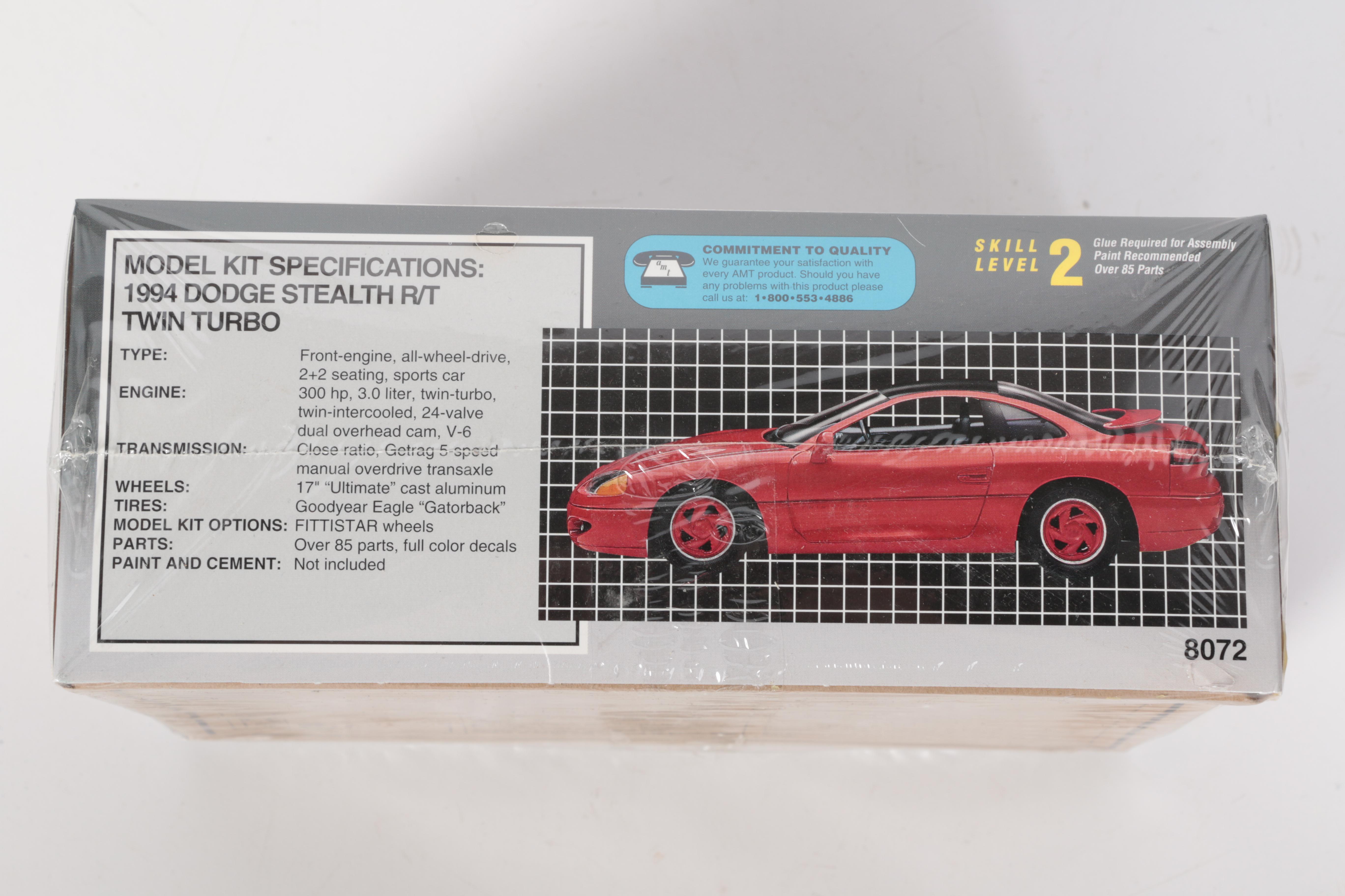 Collection of Model Car Kits and an Ertl Promo Car