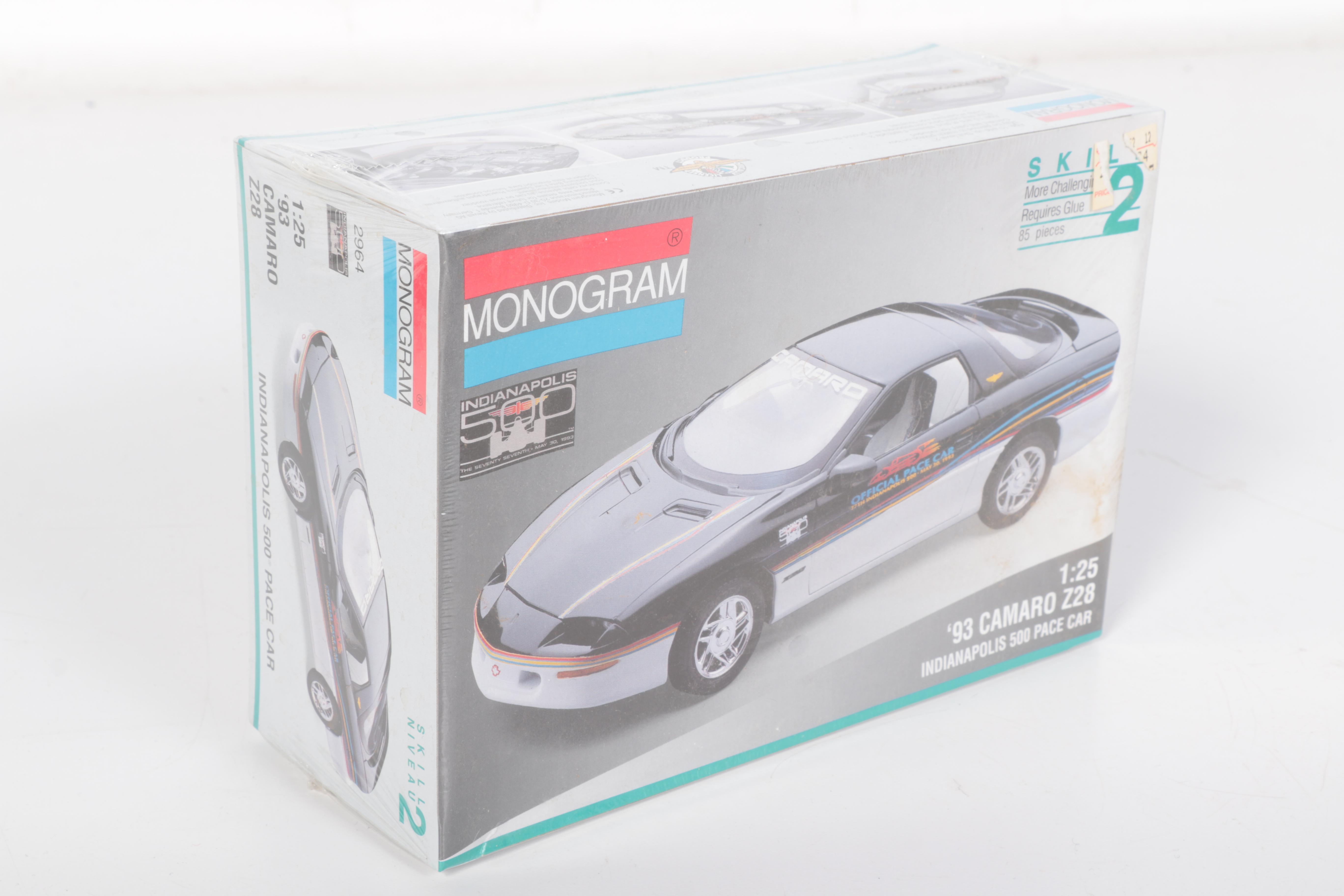 Collection of Model Car Kits and an Ertl Promo Car