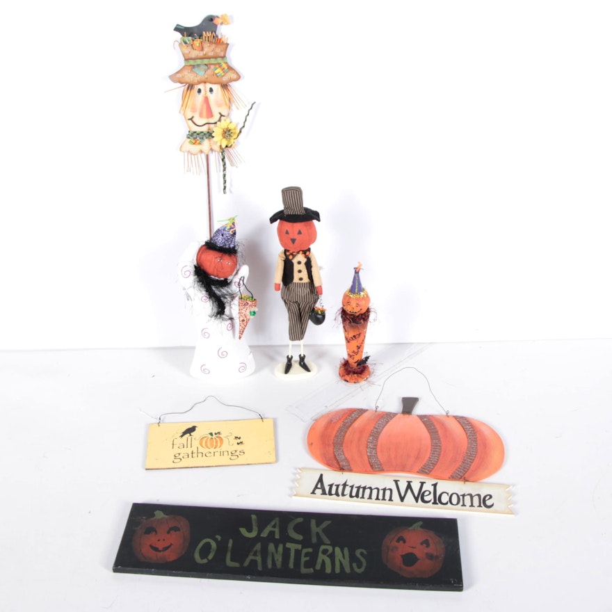 Autumn and Halloween Decor Items