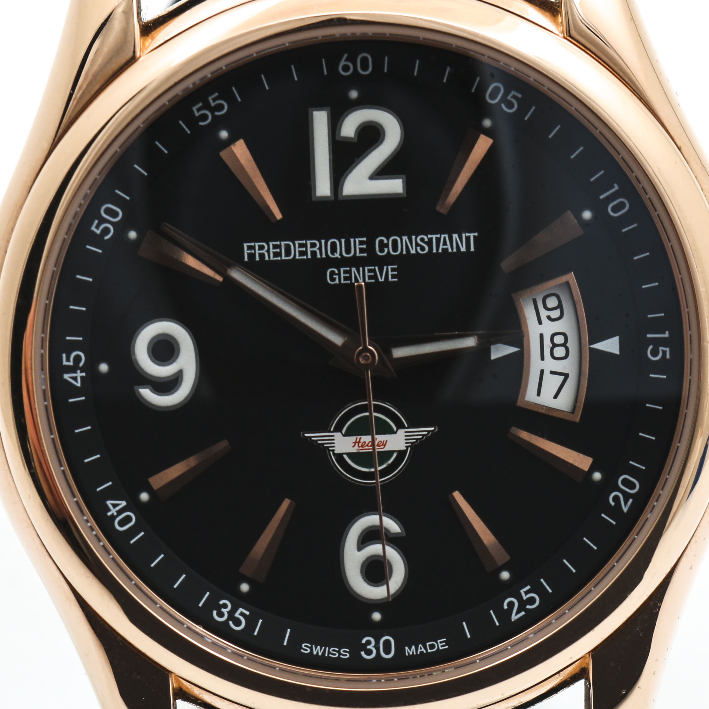 Frederique Constant Geneve Rose Gold PVD Watch