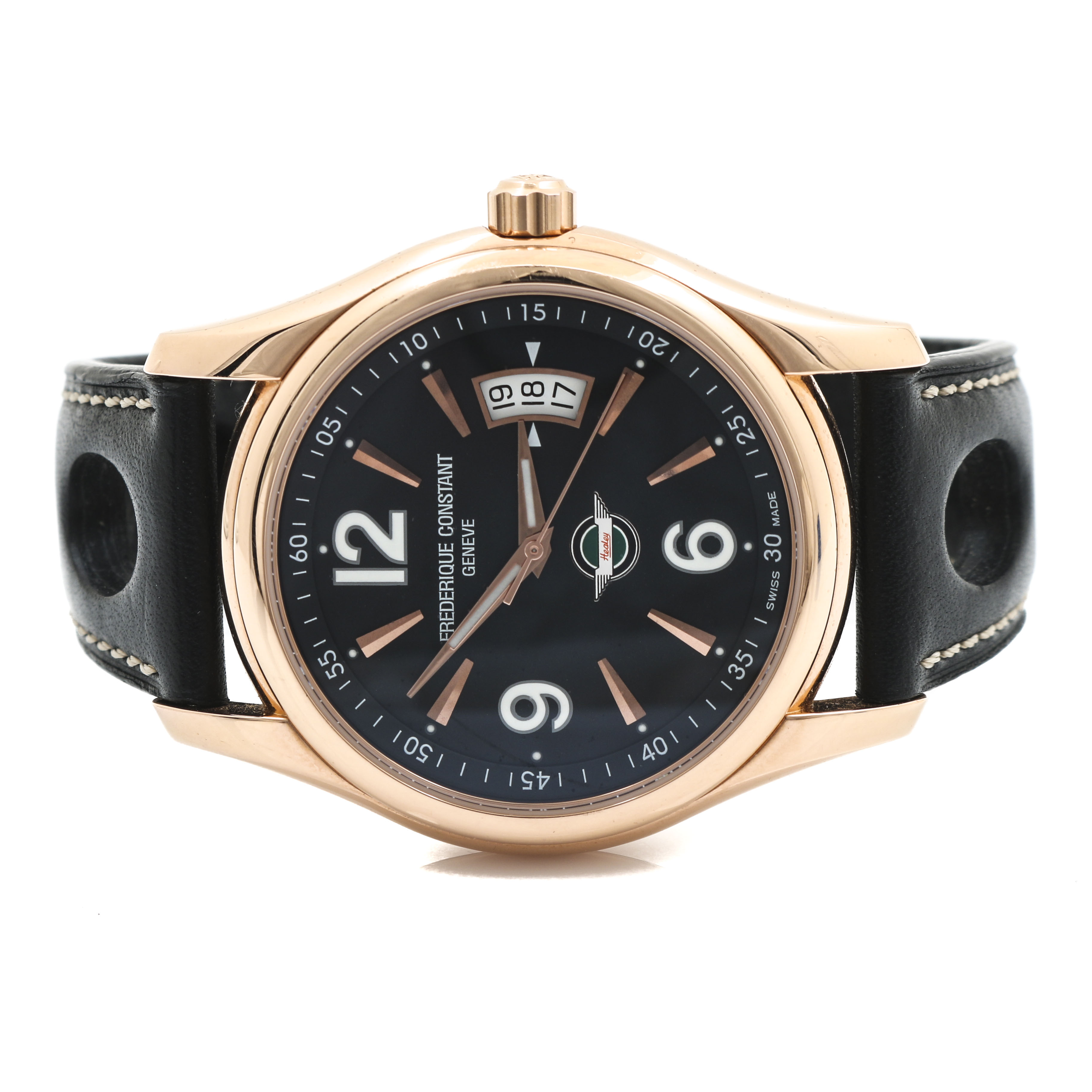 Frederique Constant Geneve Rose Gold PVD Watch