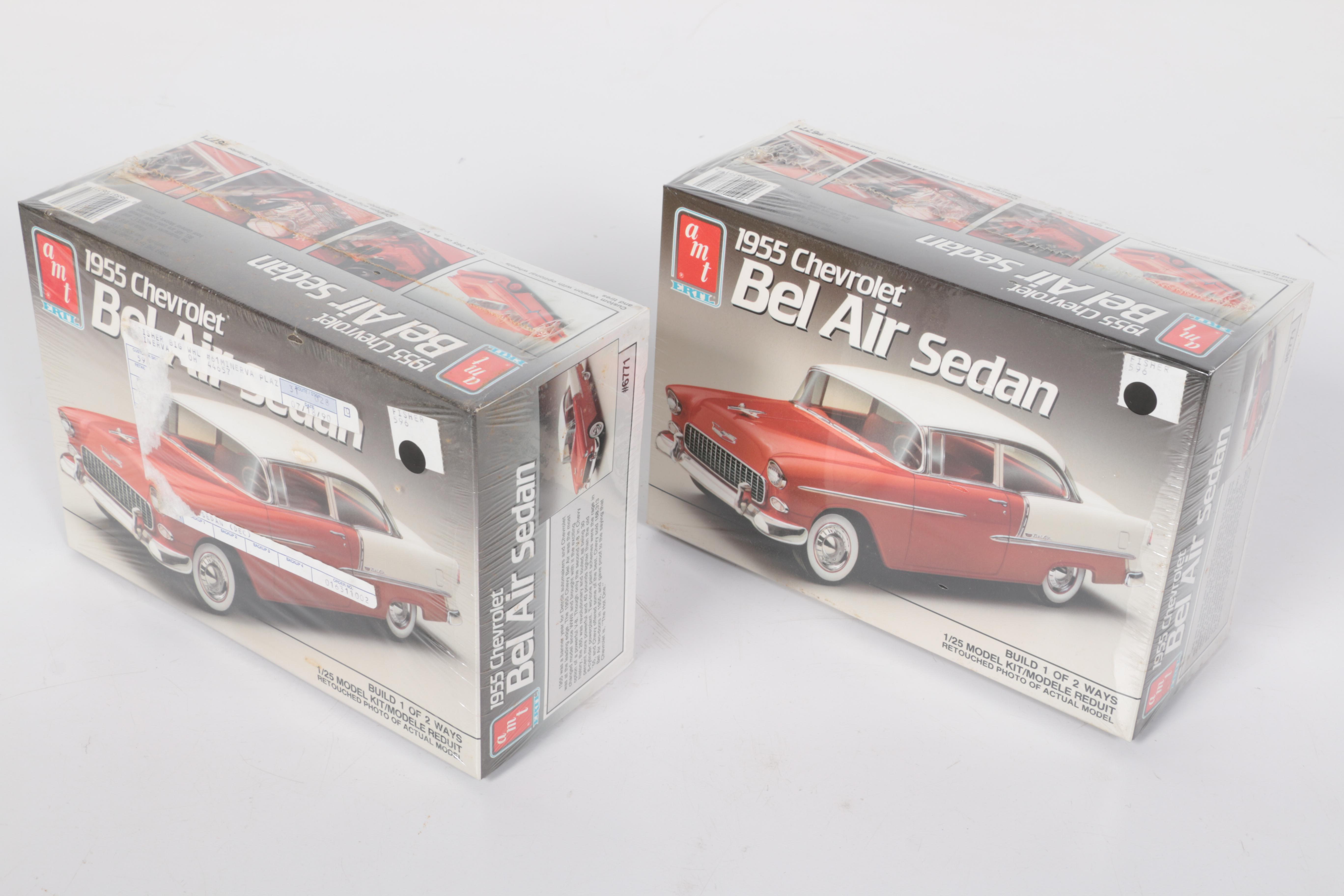 Assortment of Model Car Kits