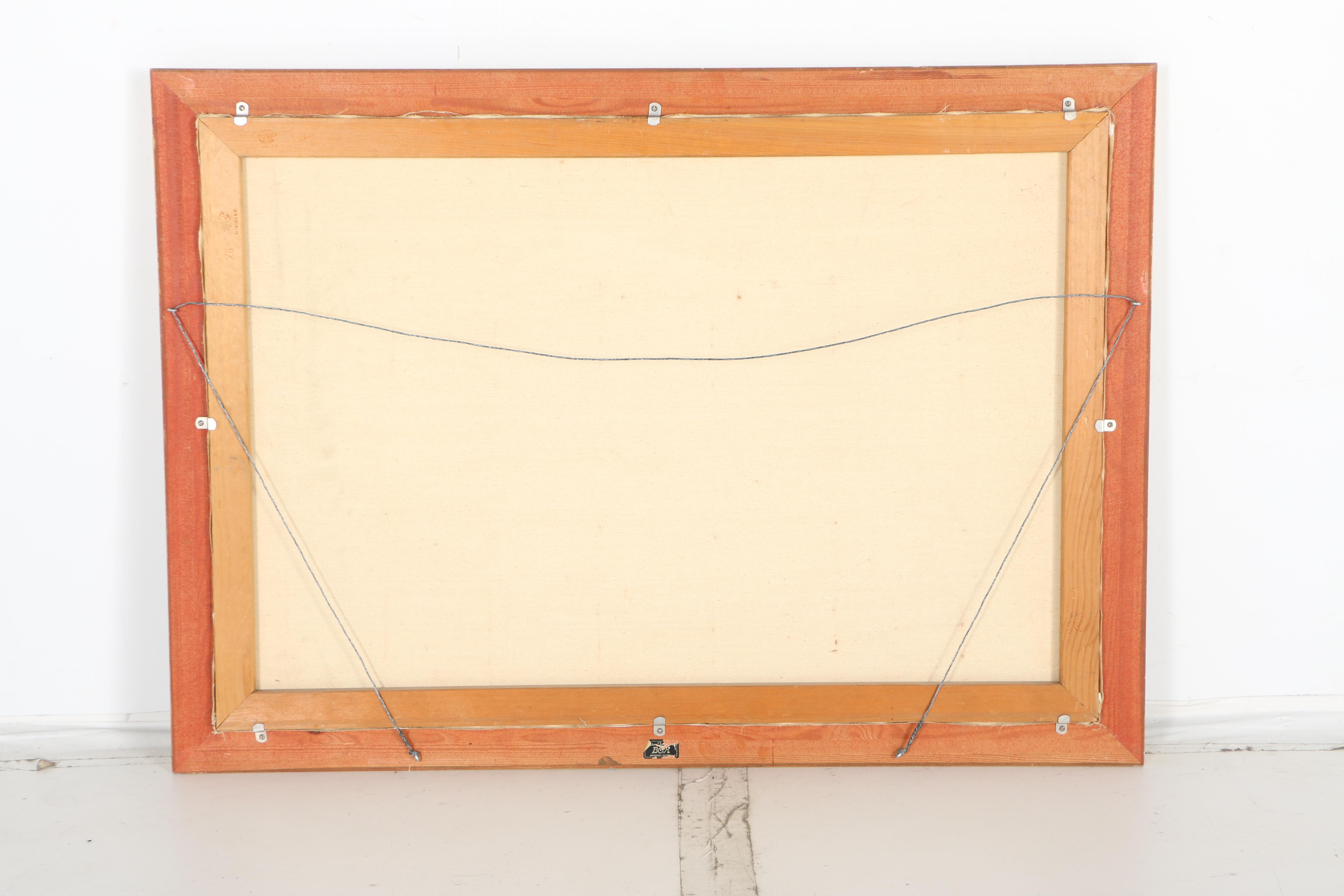 Oil Painting of the Parthenon