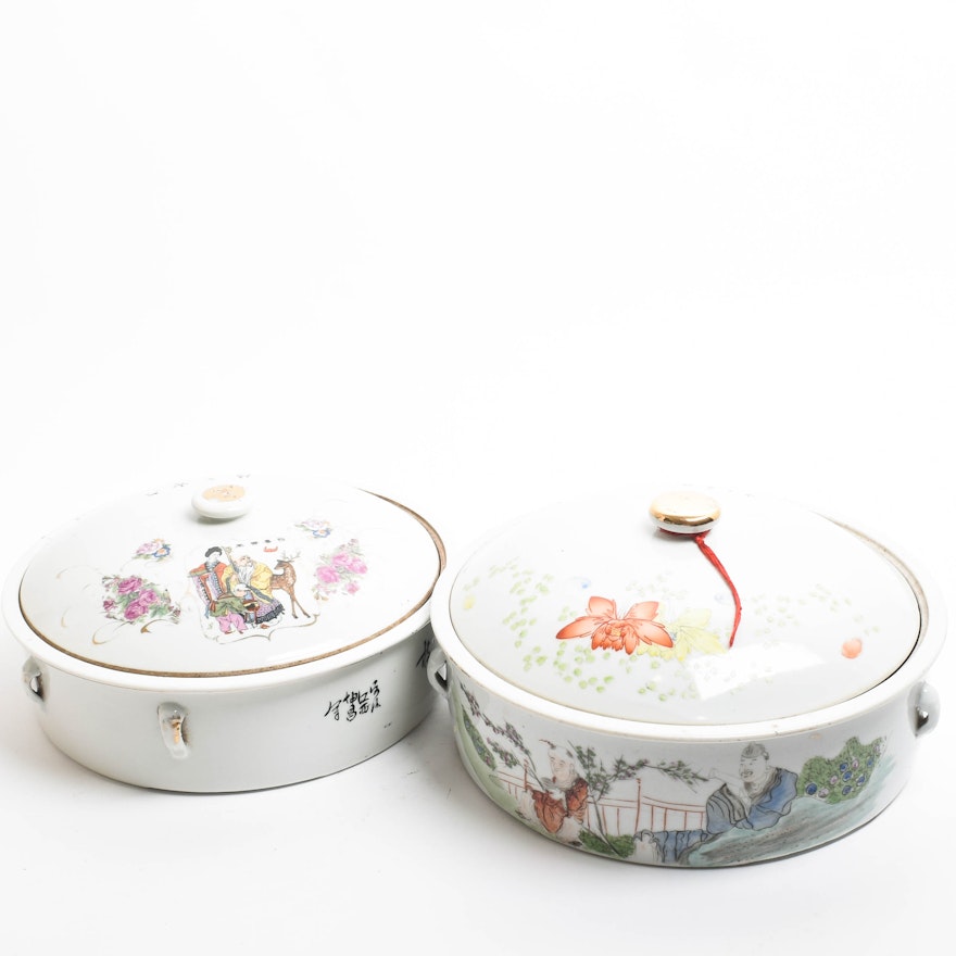 Vintage Chinese Porcelain Bowls