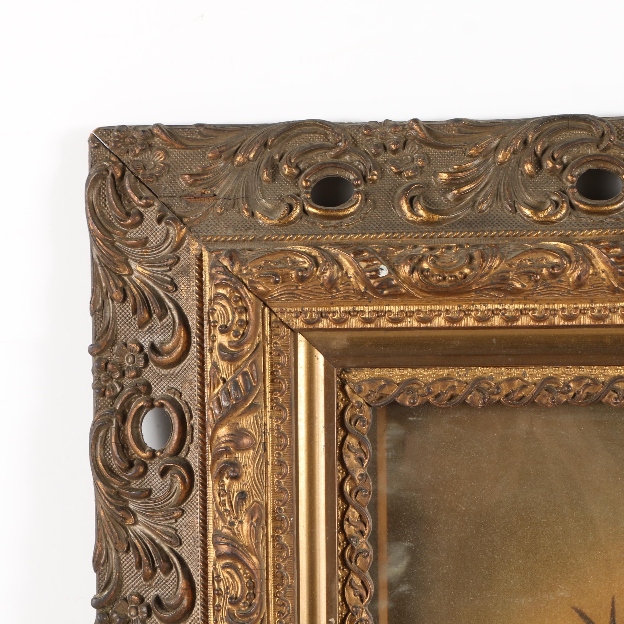 Lithograph After Painting of Jesus