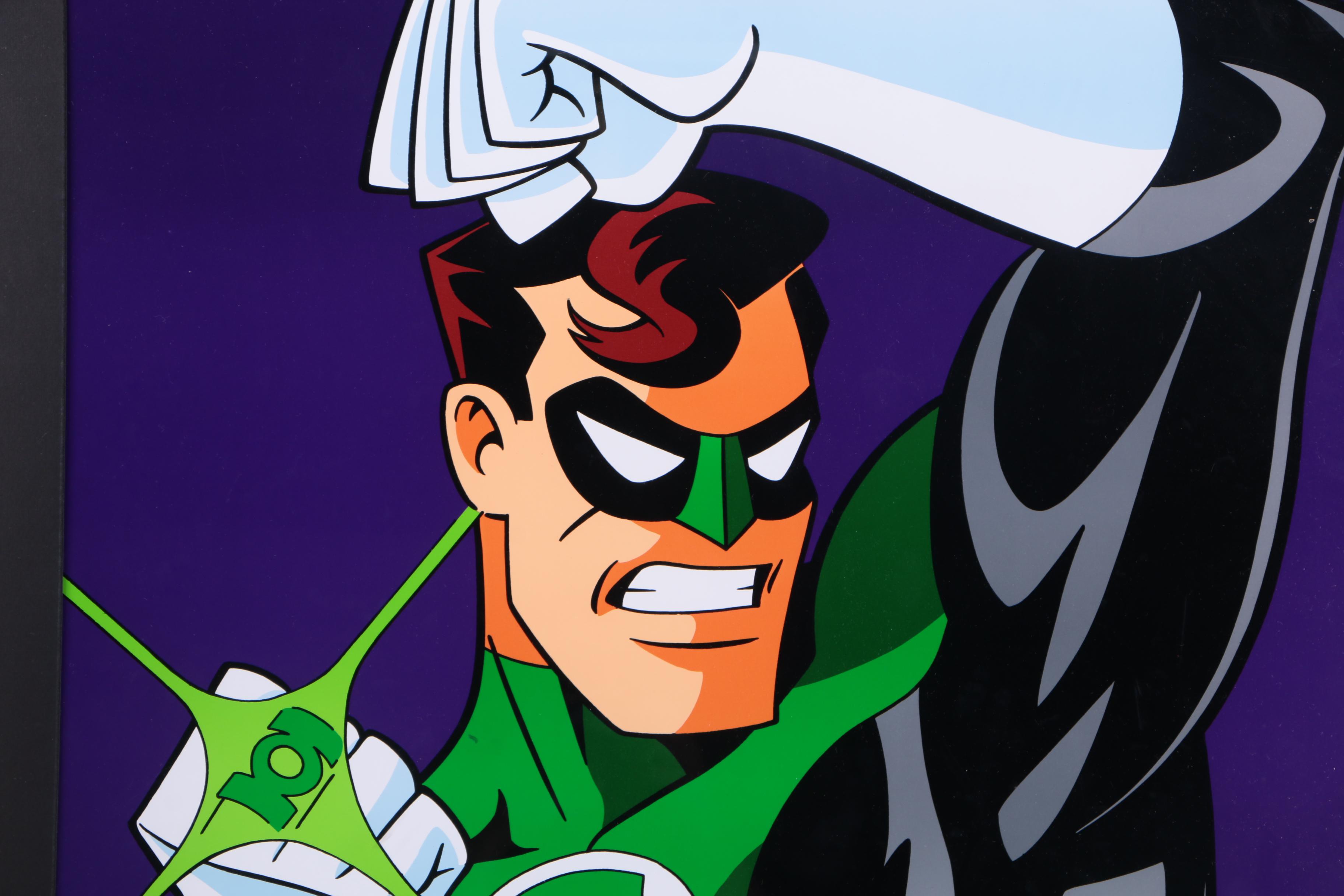 D.C. Comics 1996 Limited Edition Lithograph on Paperboard "Green Lantern"