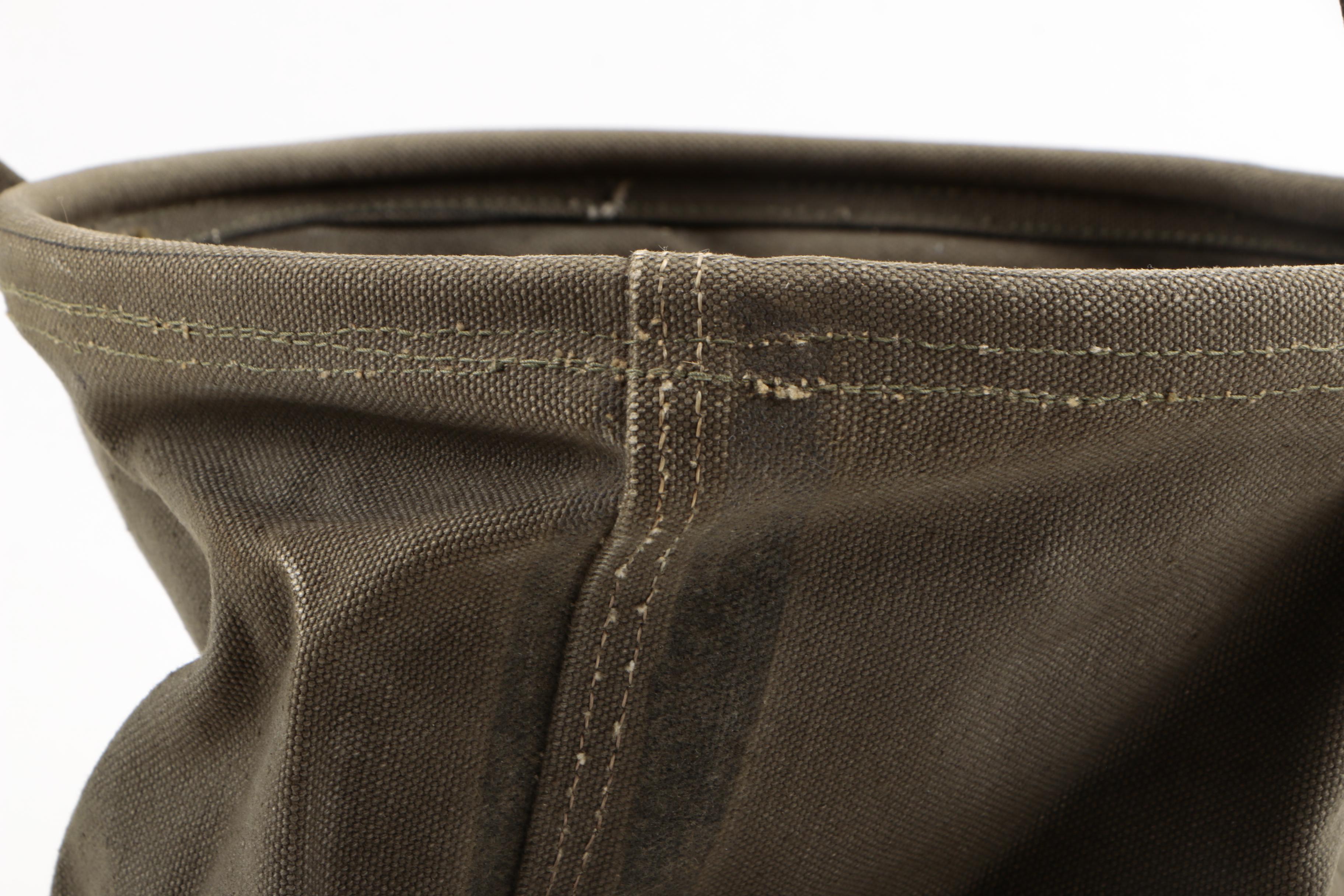 U.S. Army Canvas Water Bucket