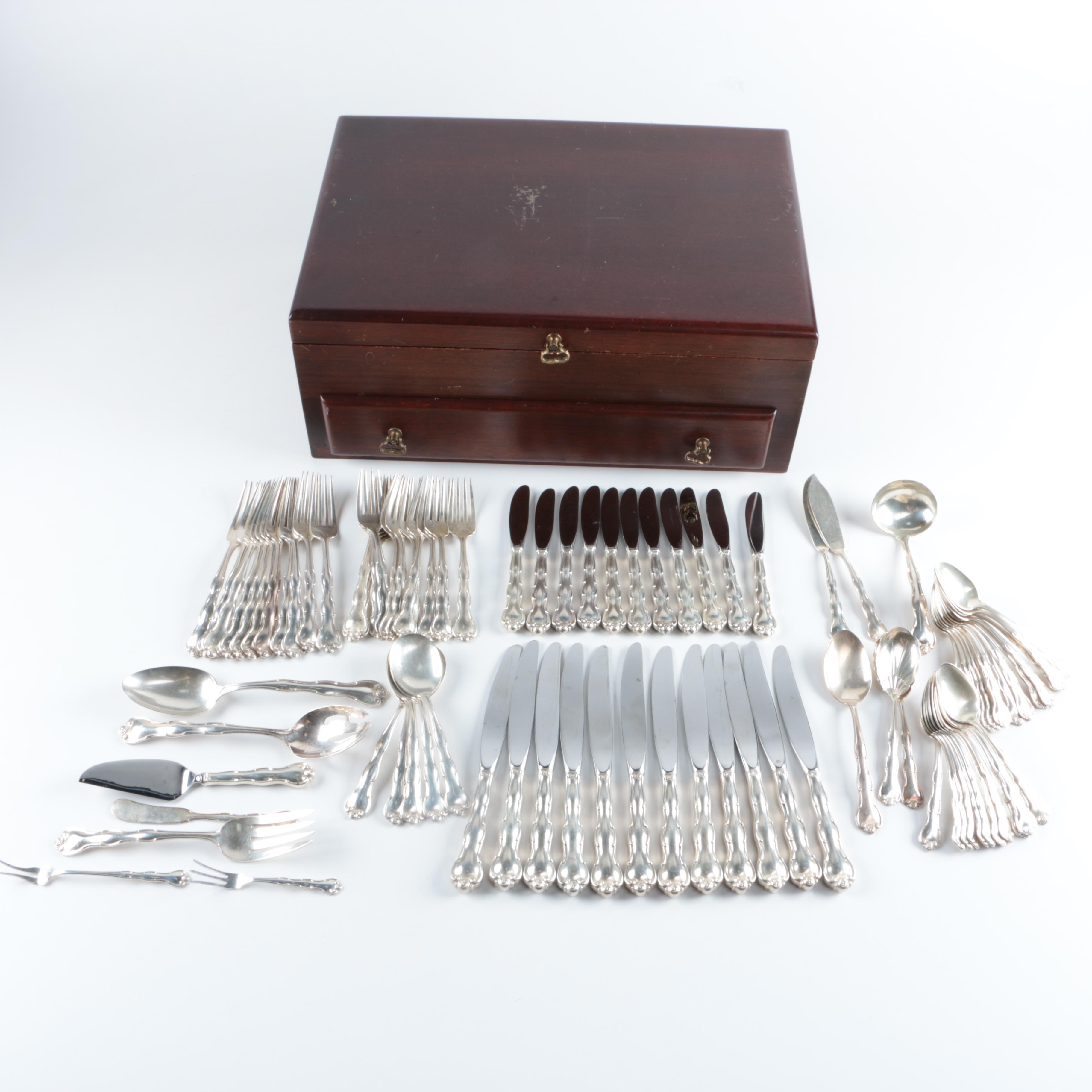 Gorham "Rondo" Sterling Silver Flatware in Chest