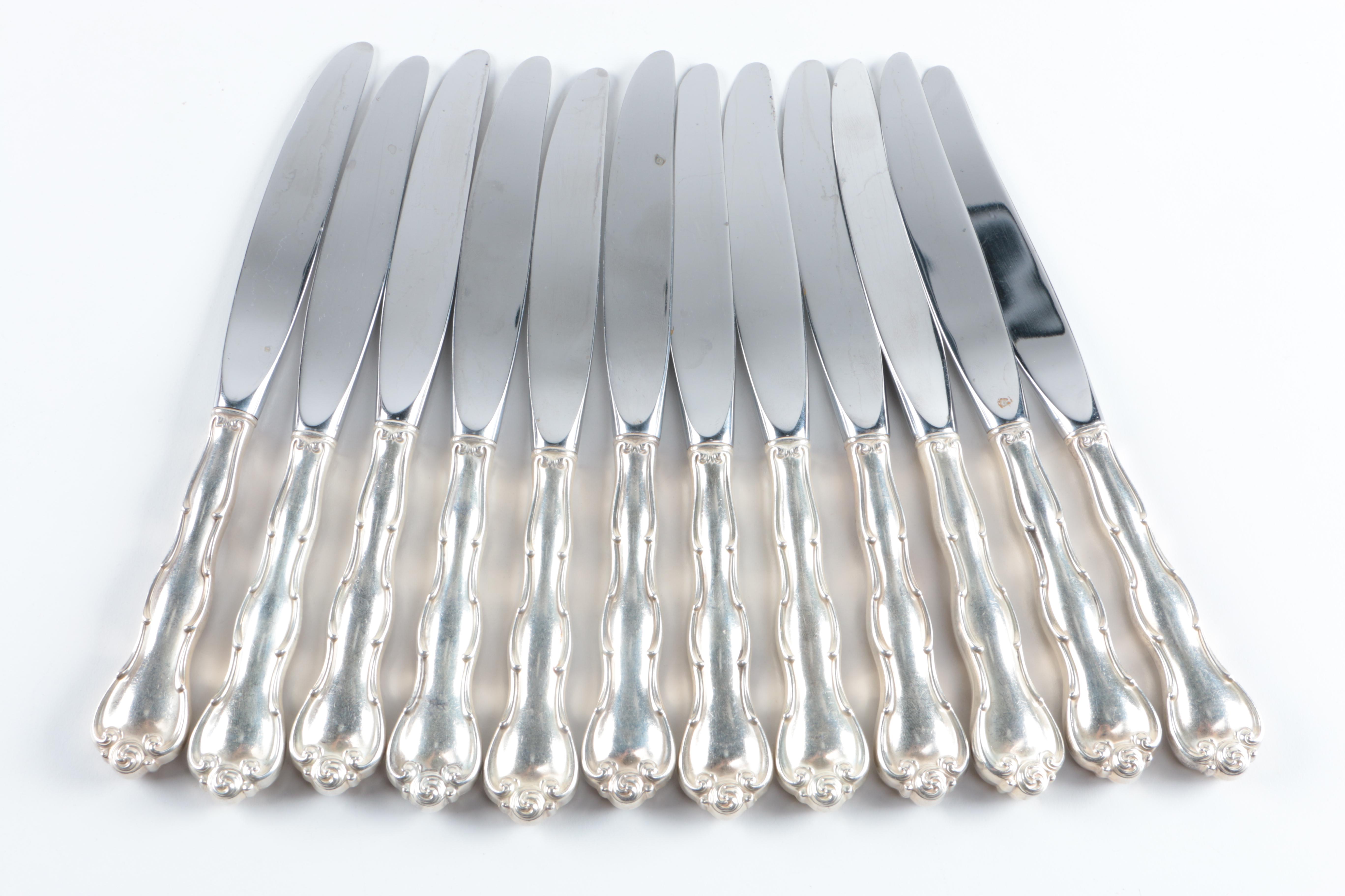 Gorham "Rondo" Sterling Silver Flatware in Chest