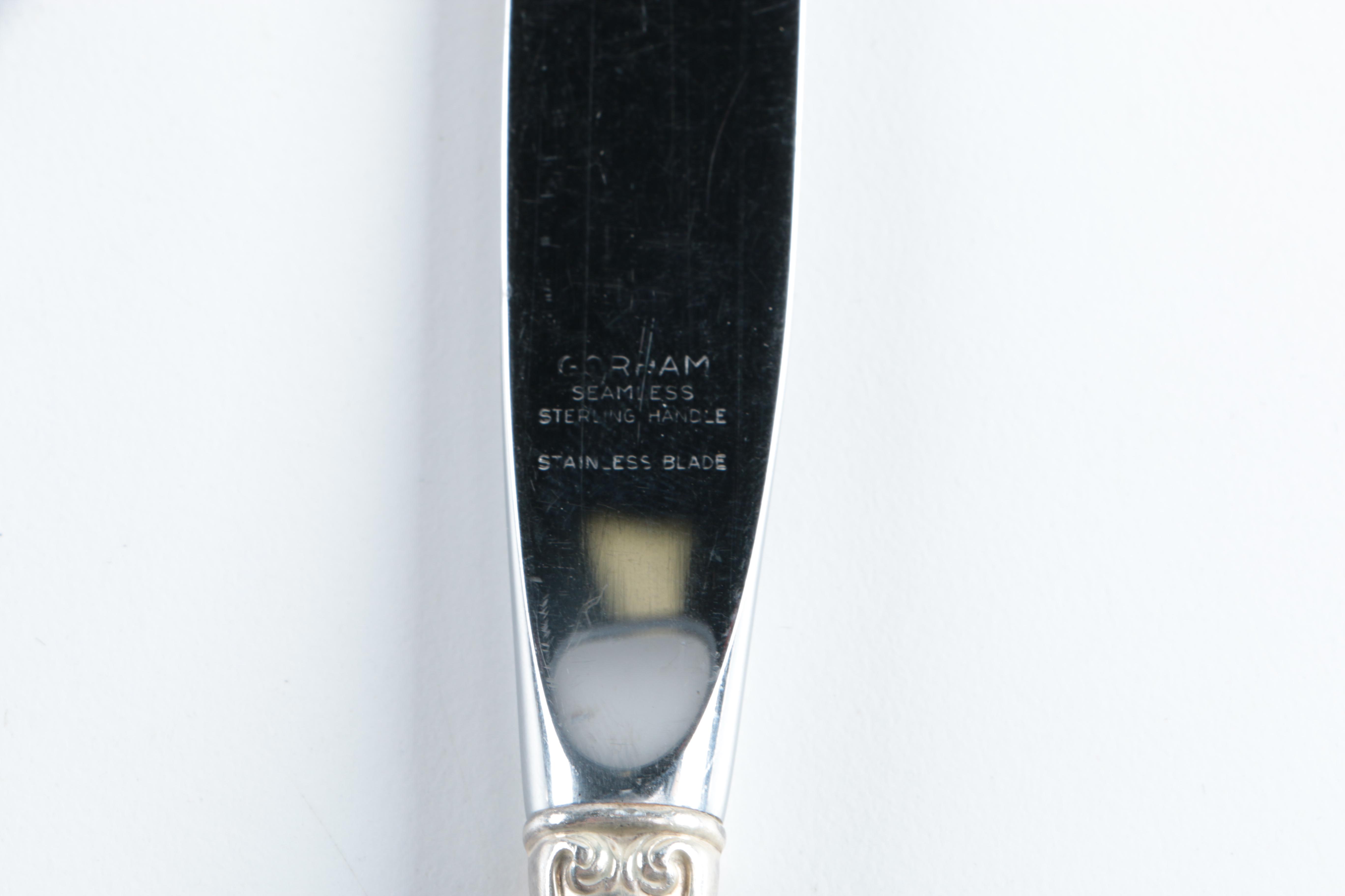 Gorham "Rondo" Sterling Silver Flatware in Chest