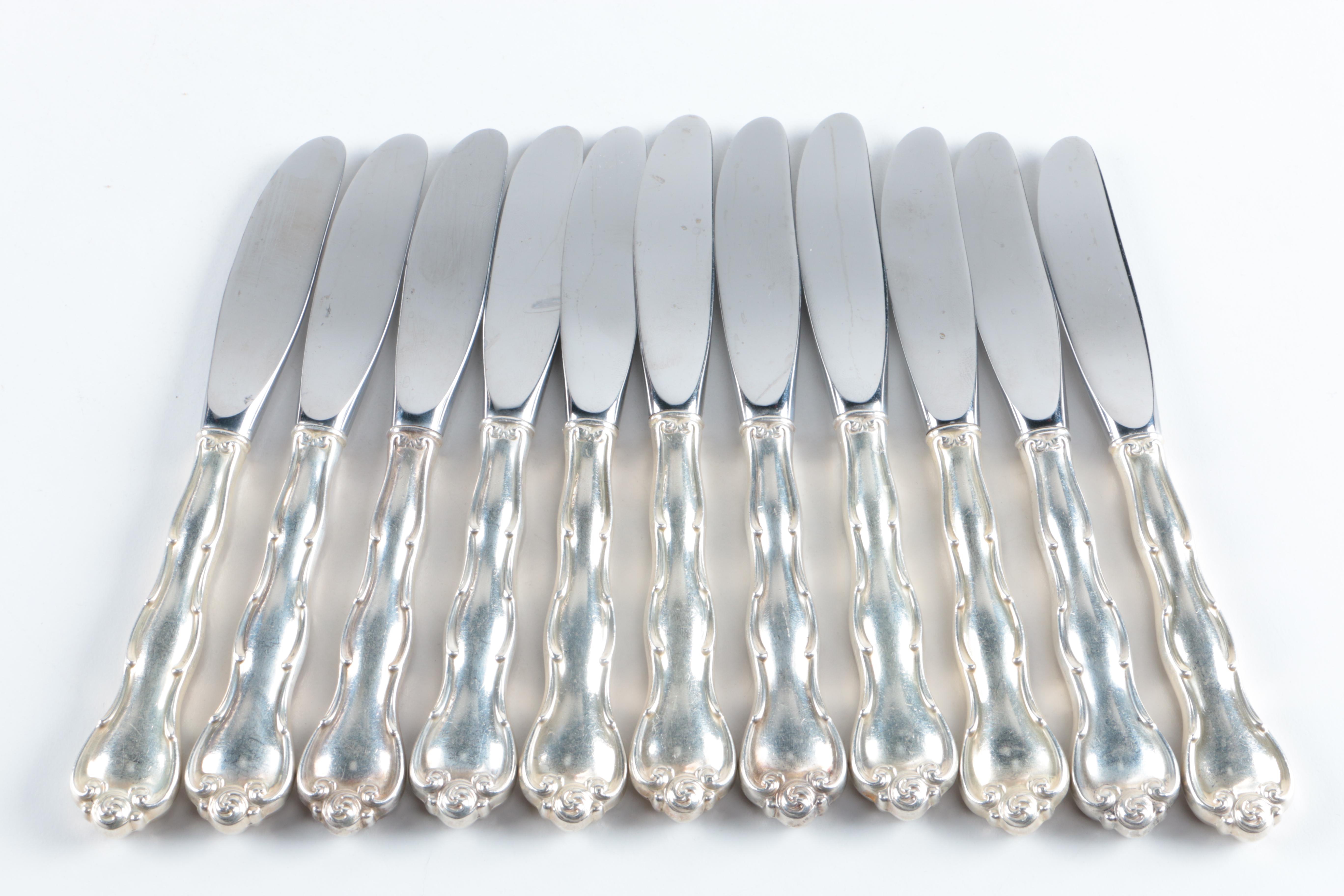 Gorham "Rondo" Sterling Silver Flatware in Chest