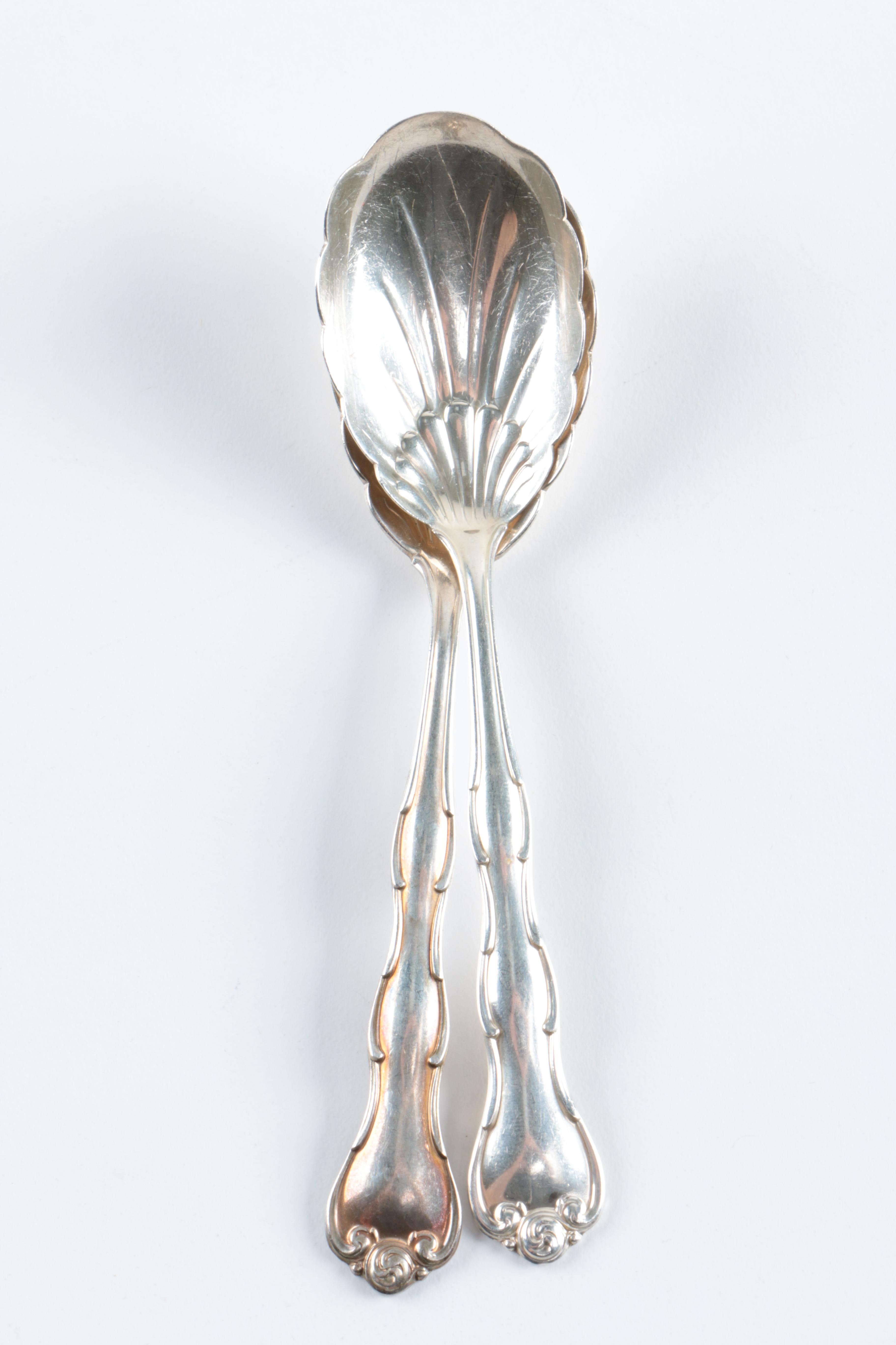 Gorham "Rondo" Sterling Silver Flatware in Chest