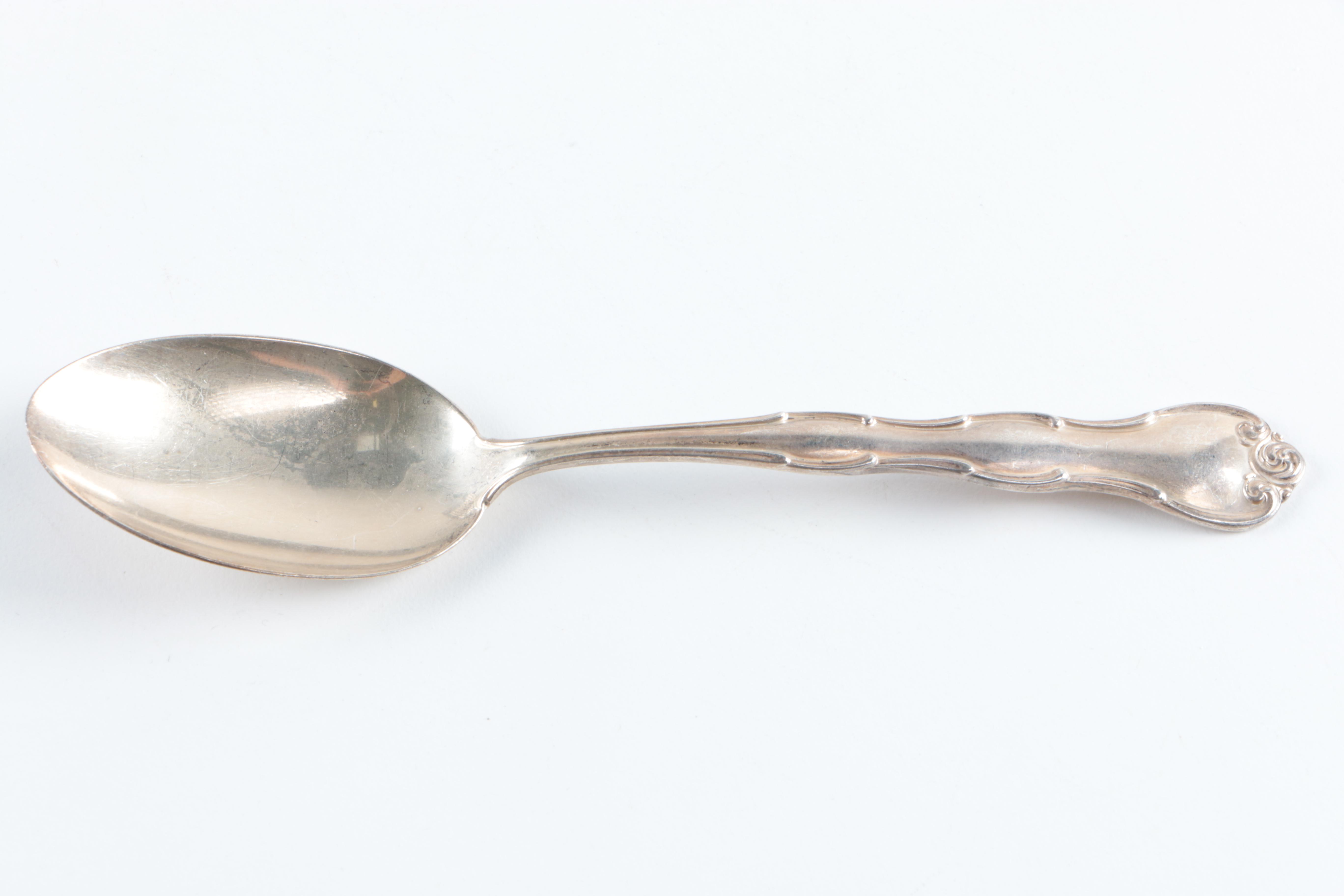 Gorham "Rondo" Sterling Silver Flatware in Chest