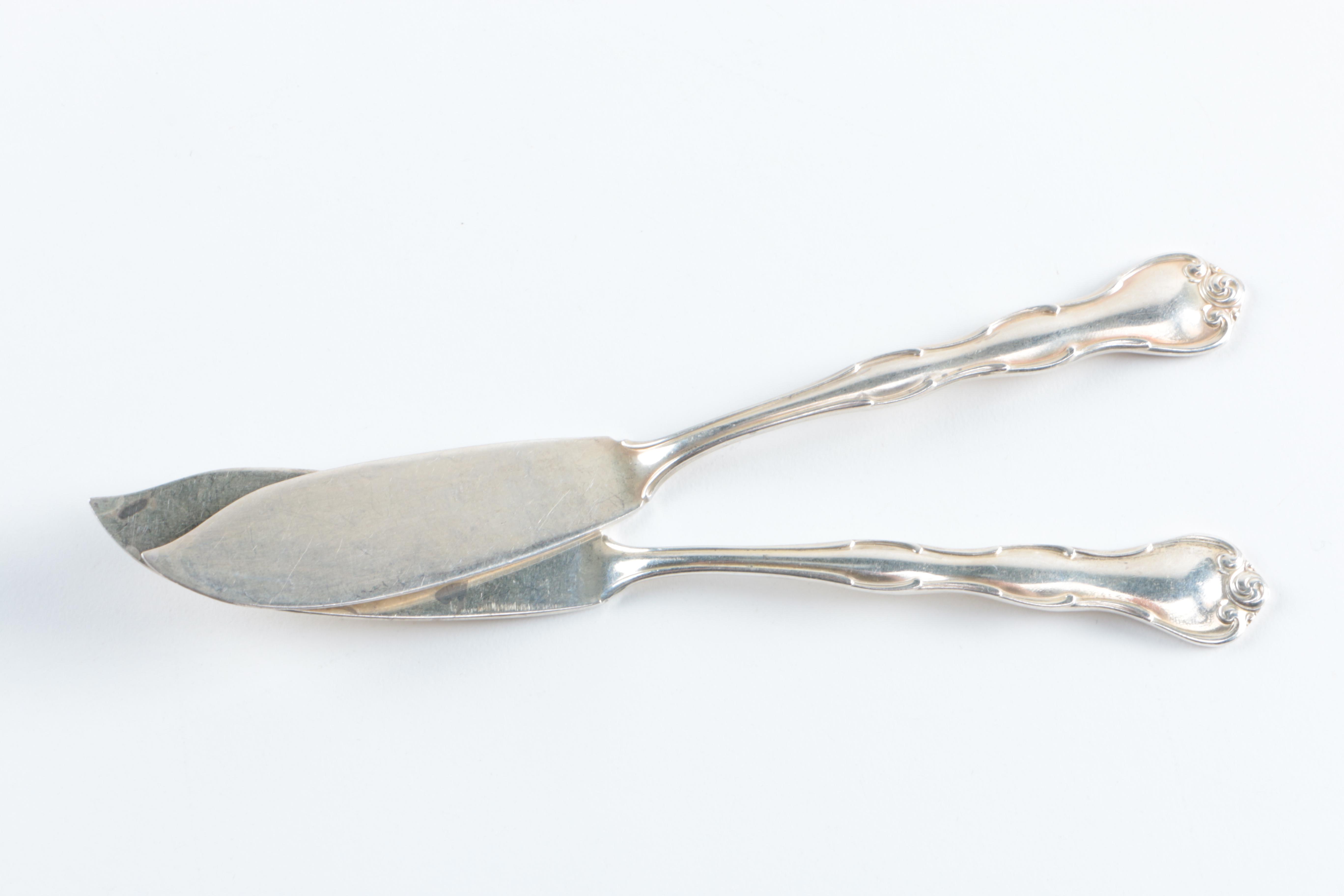 Gorham "Rondo" Sterling Silver Flatware in Chest