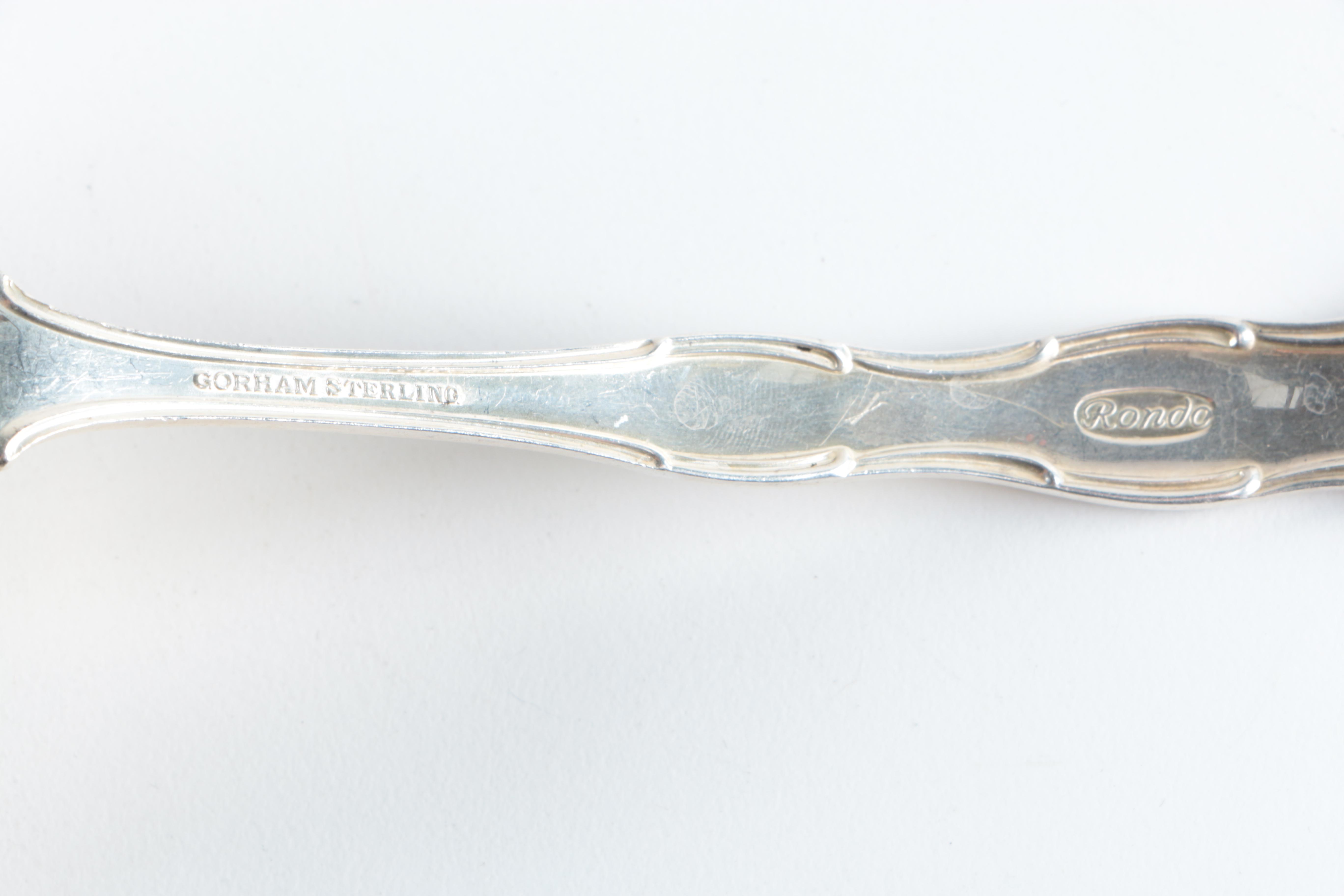 Gorham "Rondo" Sterling Silver Flatware in Chest