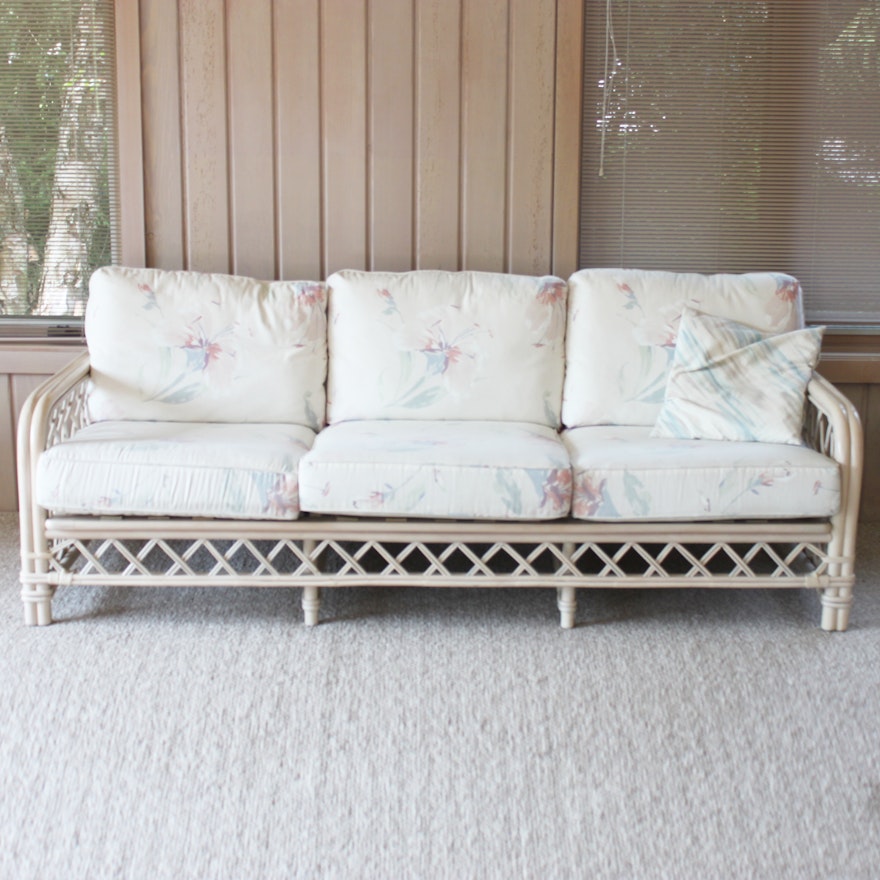 Ficks Reed Rattan Sofa