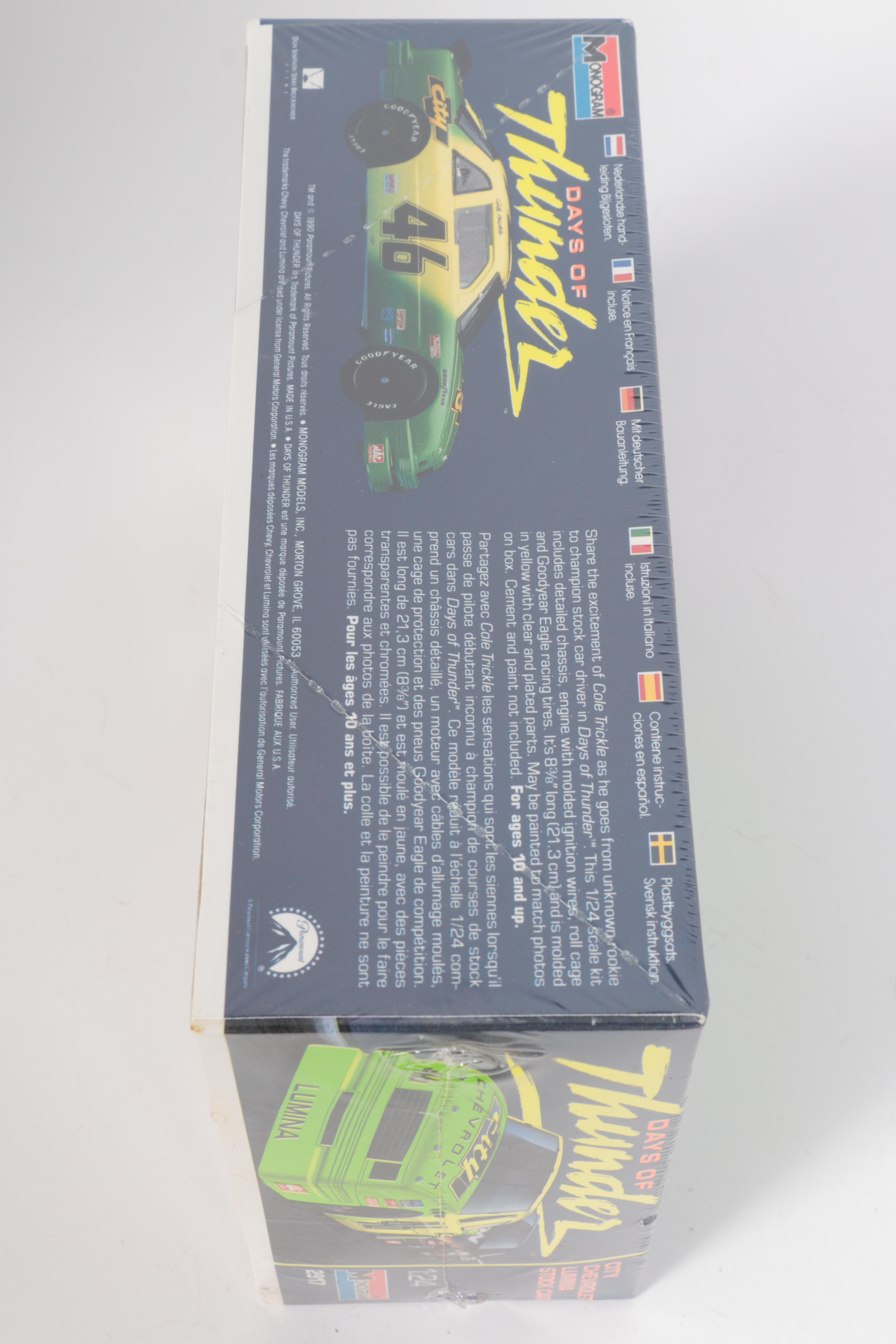 Generous Collection of Vintage "Days of Thunder" Model Kits by Monogram