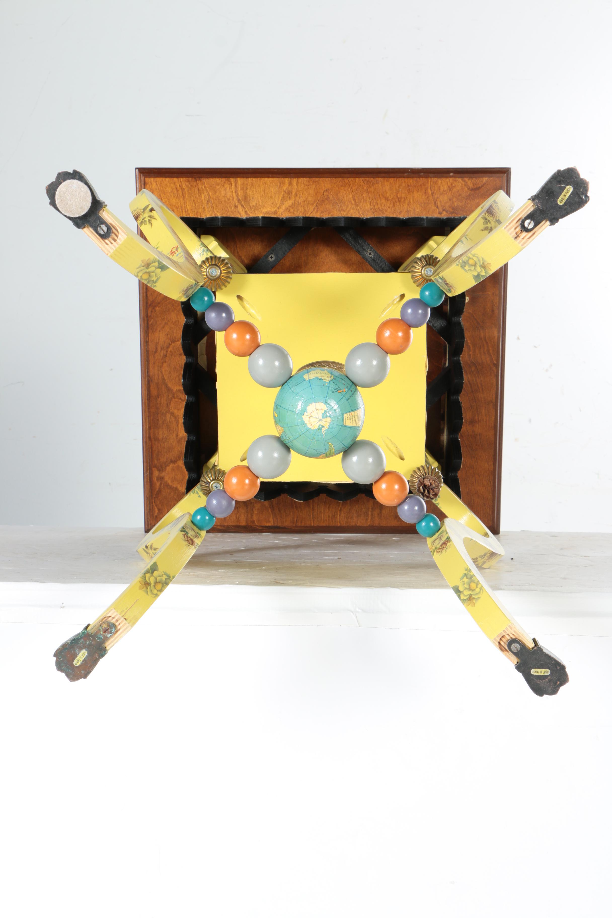 Vintage Decorative Accent Table by Mackenzie-Childs